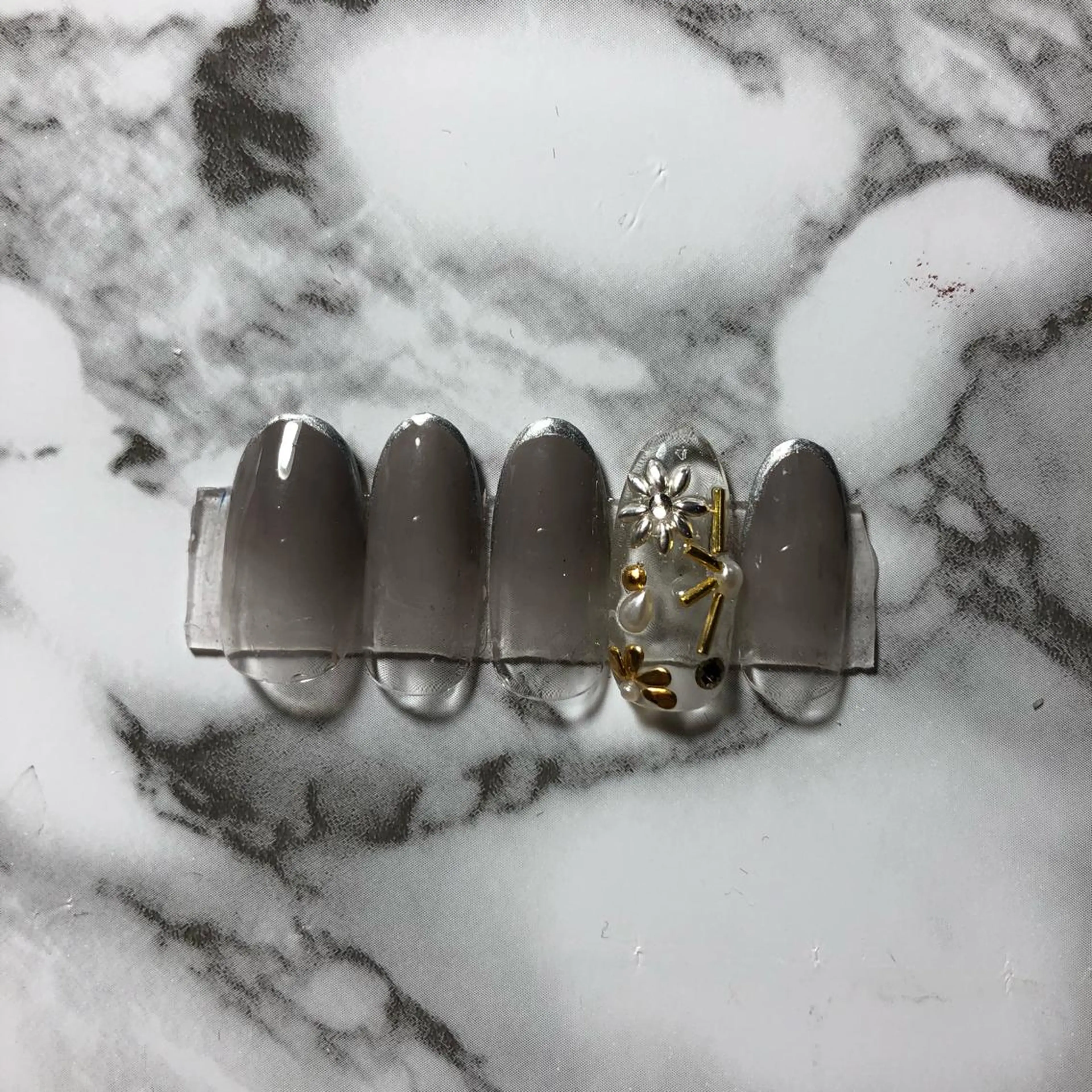 ミディアム ネイル アートネイル その他(ネイル) ネイル さきみのネイルデザイン