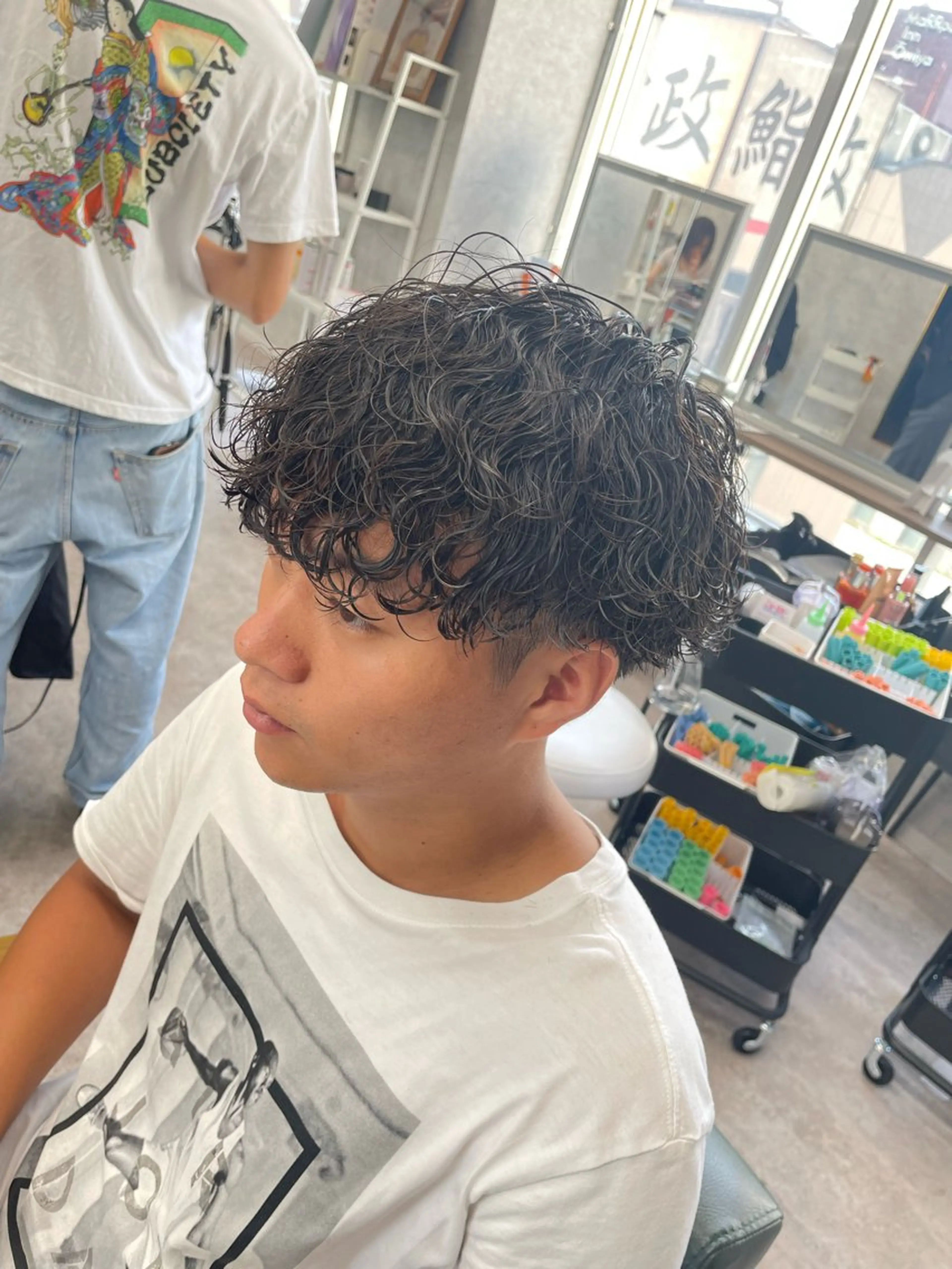 ショート パーマ メンズ limit🦄副店長 髪質改善KOUHEIのヘアスタイル