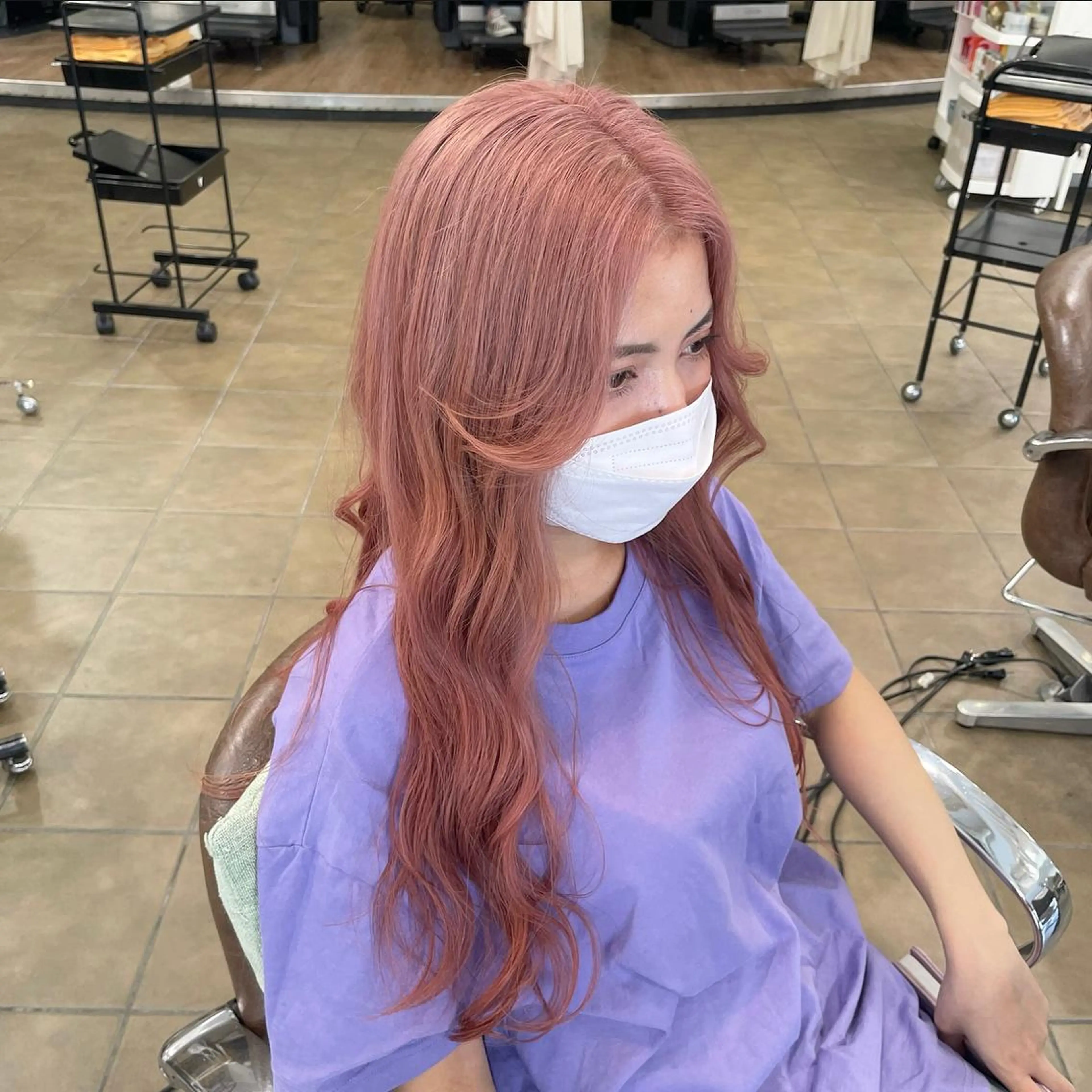 ロング カラー piLLon/ RYUKAのヘアスタイル