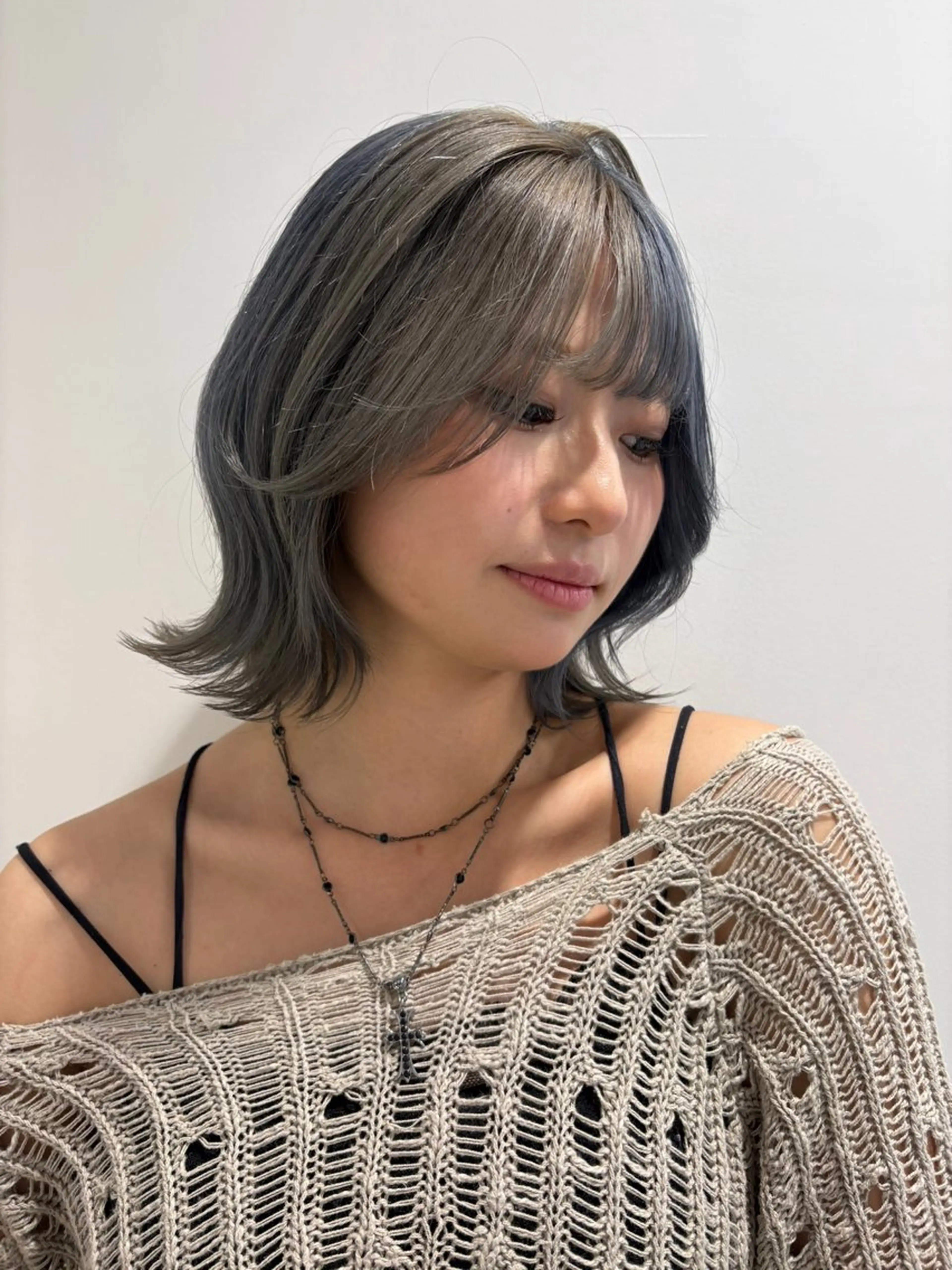 ミディアム カラー 透明感/韓国風 🇰🇷RYUKIのヘアスタイル