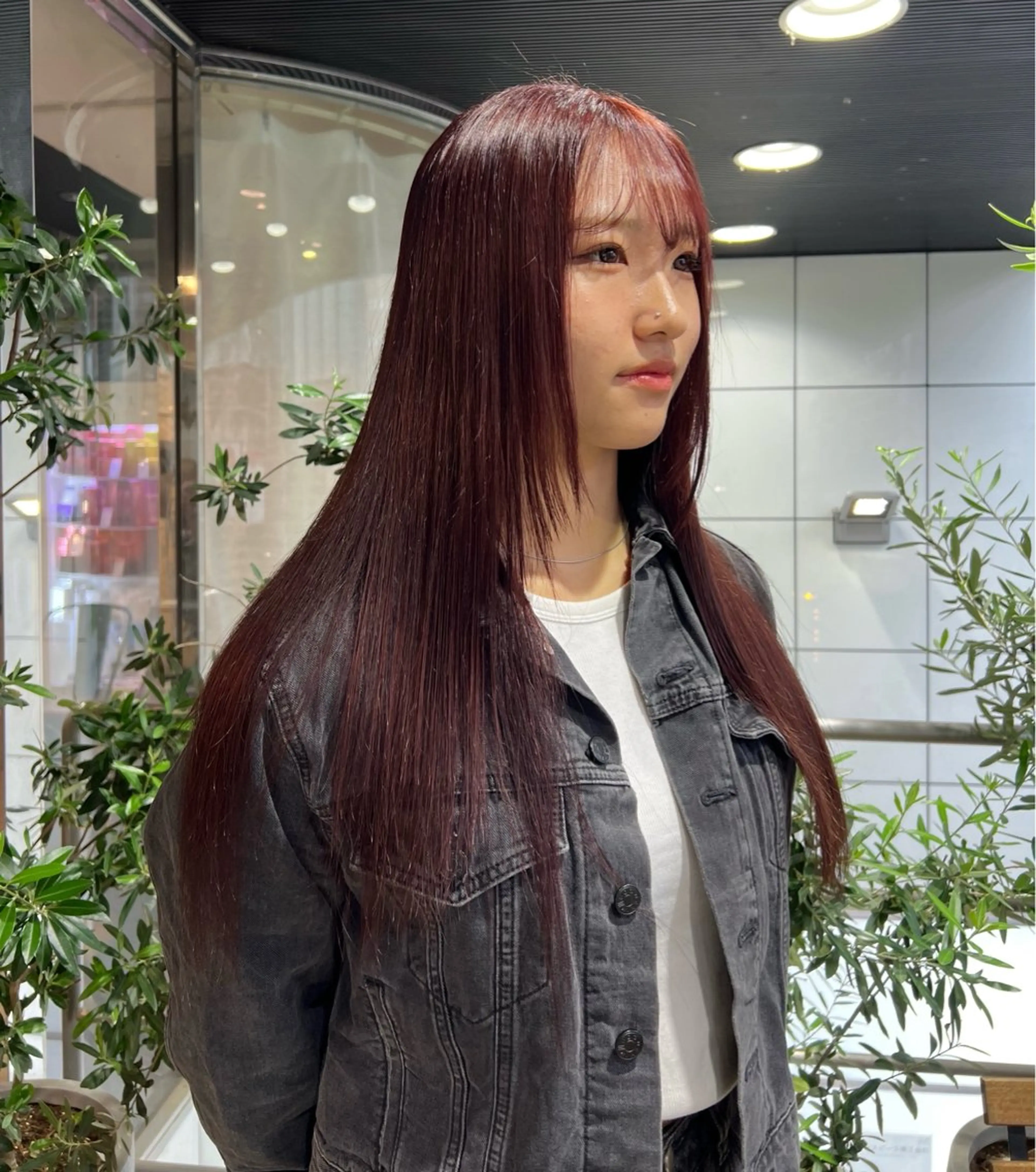カラー ブリーチ ケアブリーチ ダブルカラー ハイトーンカラー インナーカラー ヘアカラー 暗髪/レイヤー/ボブ 🪩💫KAYOのヘアスタイル