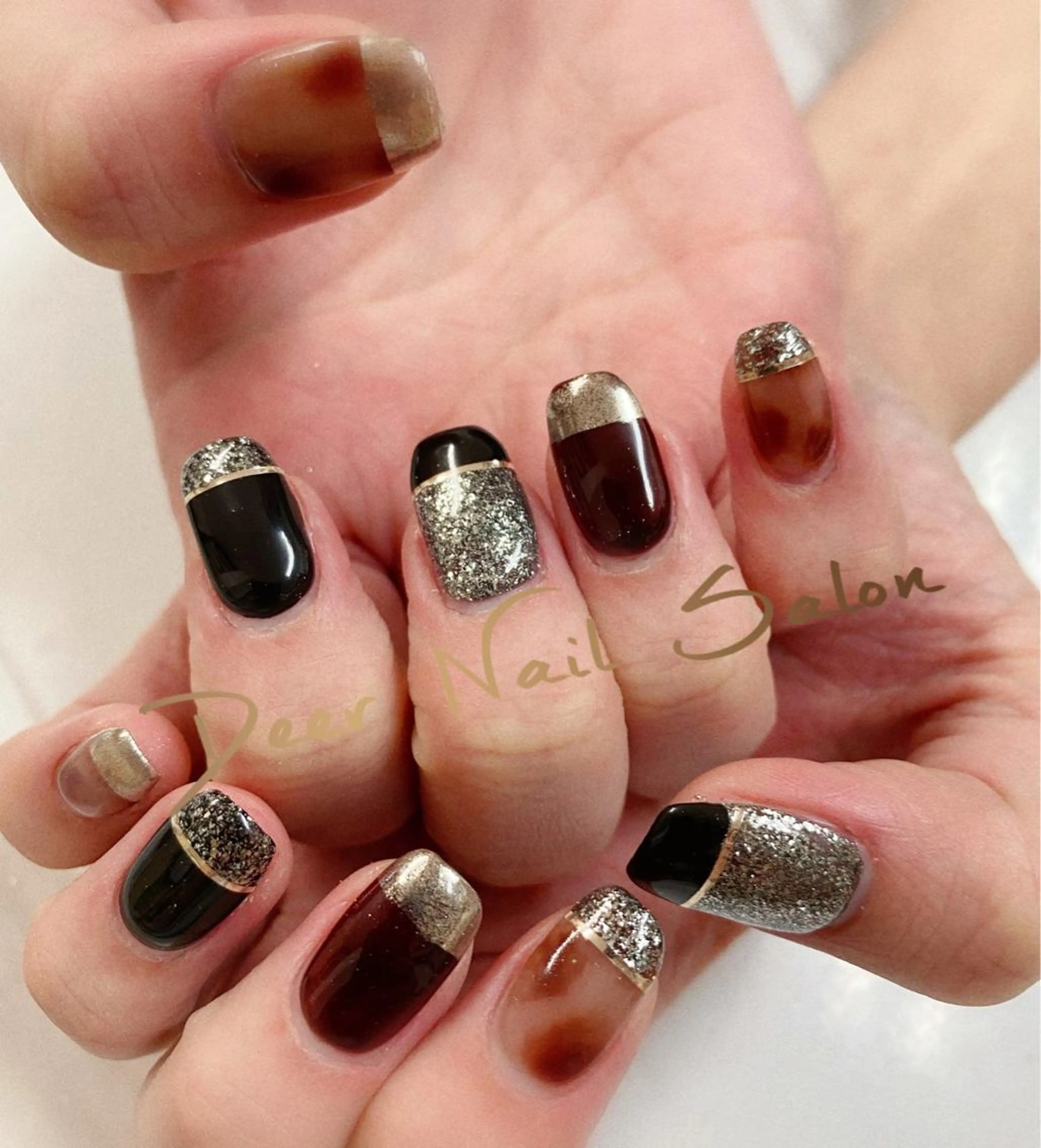 ネイル ハンドネイル Peachy 🍑のネイルデザイン