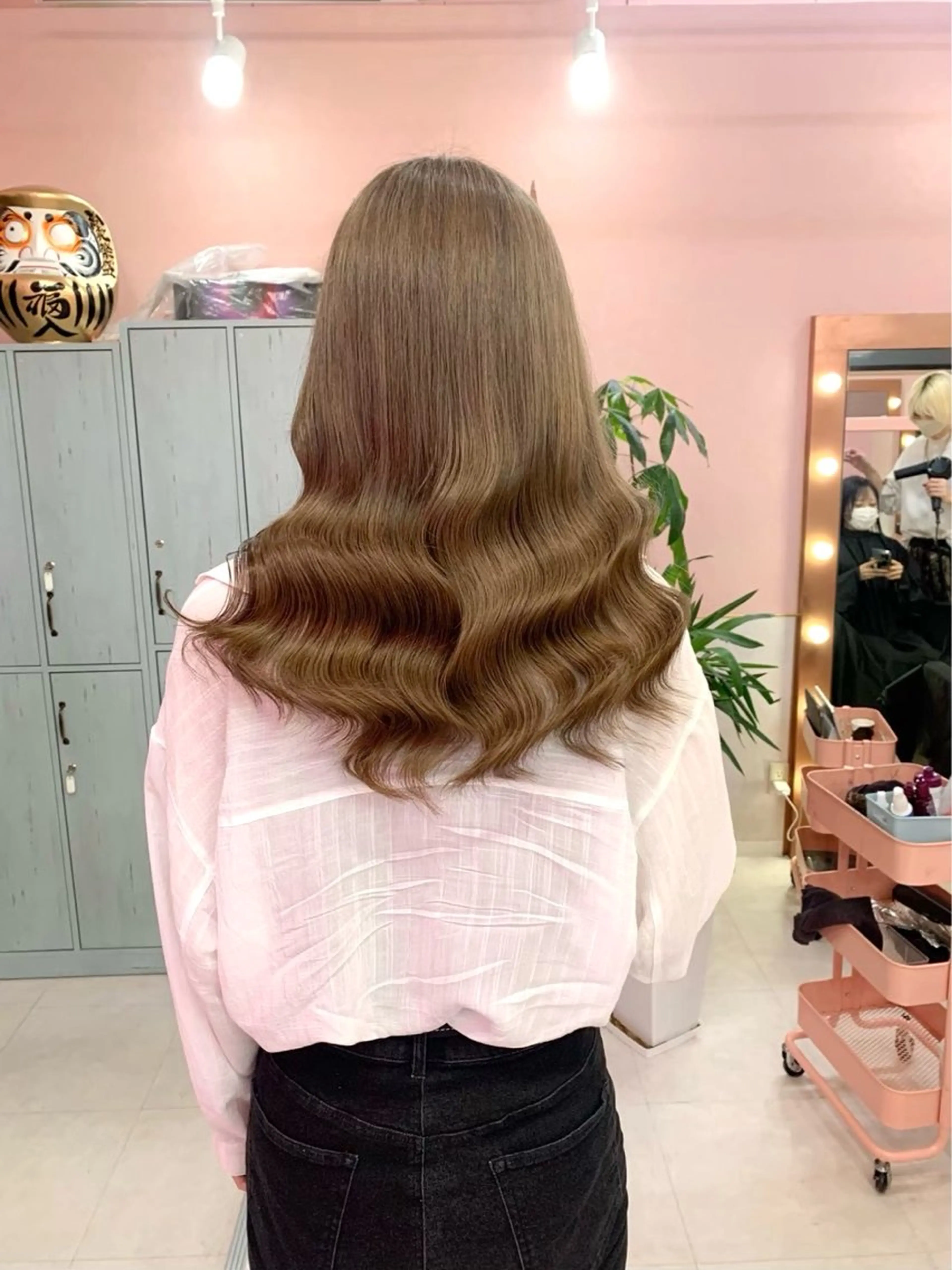 ロング カラー カット ヘアカラー トリートメント 🦋艶髪ハイトーン KOKI🦋のヘアスタイル