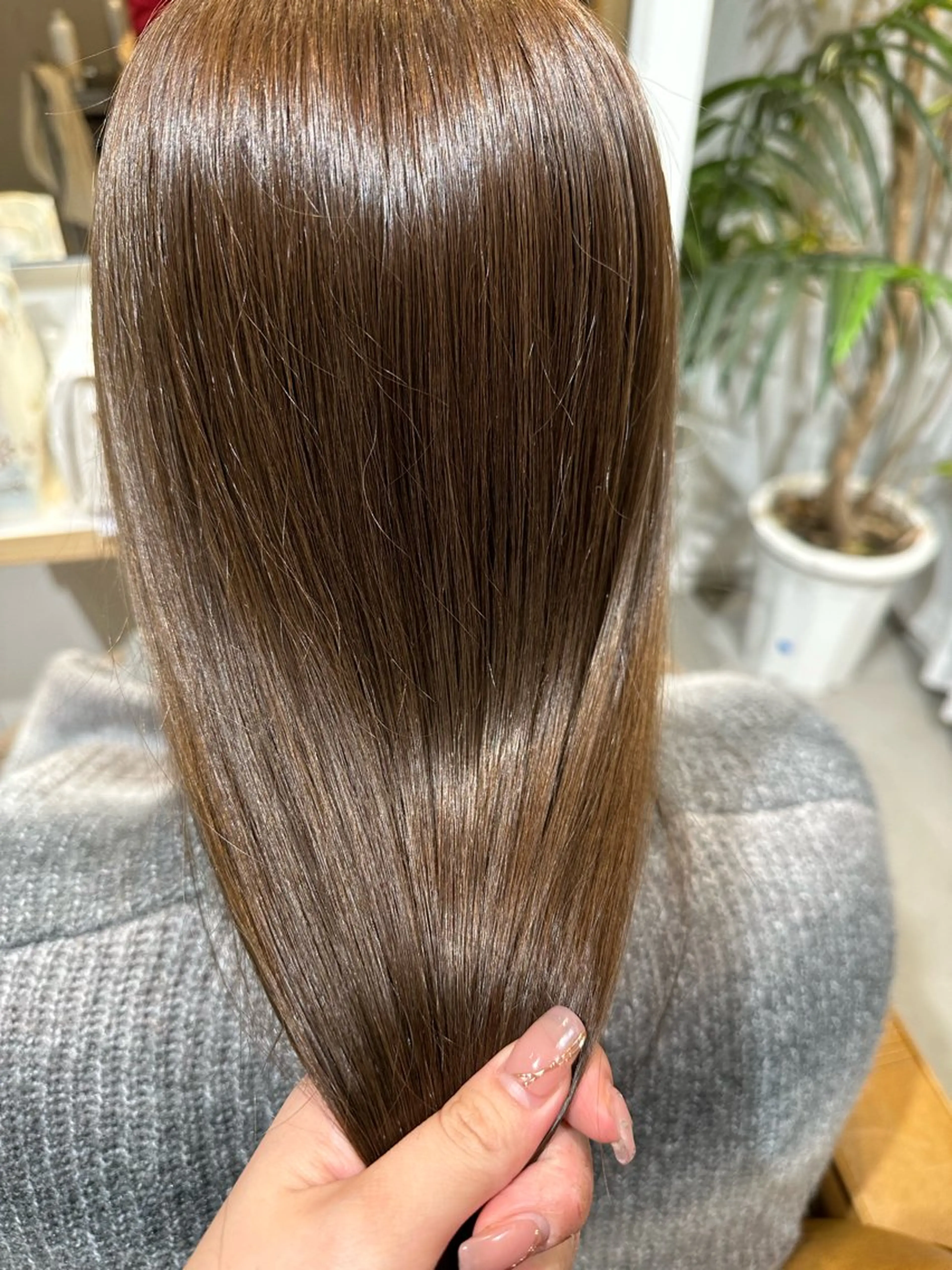 ロング カラー ベージュカラー ブリーチ ブリーチなしカラー ヘアカラー トリートメント 暖色/ヘアアレンジ 🎀♡irohaのヘアスタイル