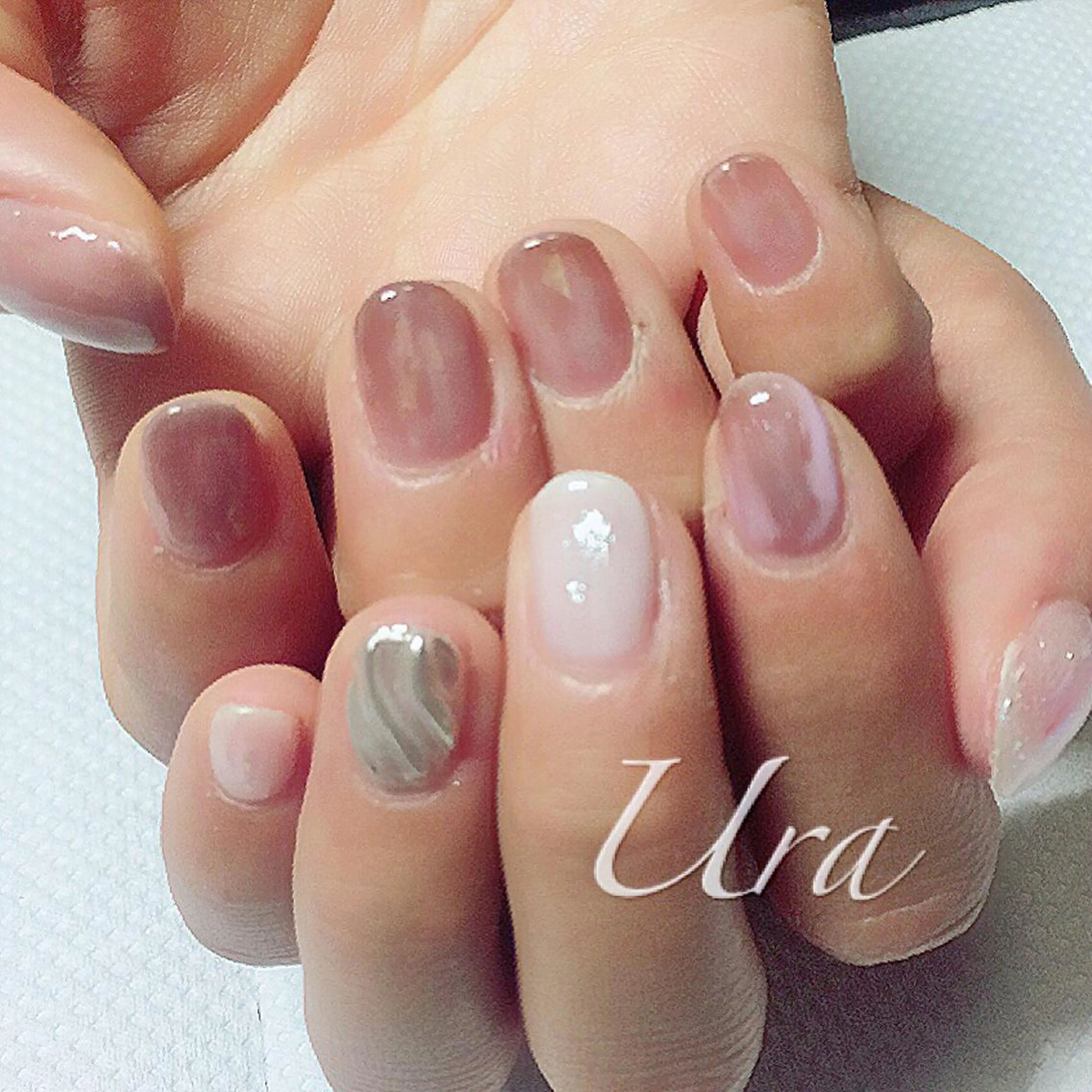 ネイル ニュアンスネイル UrakoNail 《nail》のネイルデザイン