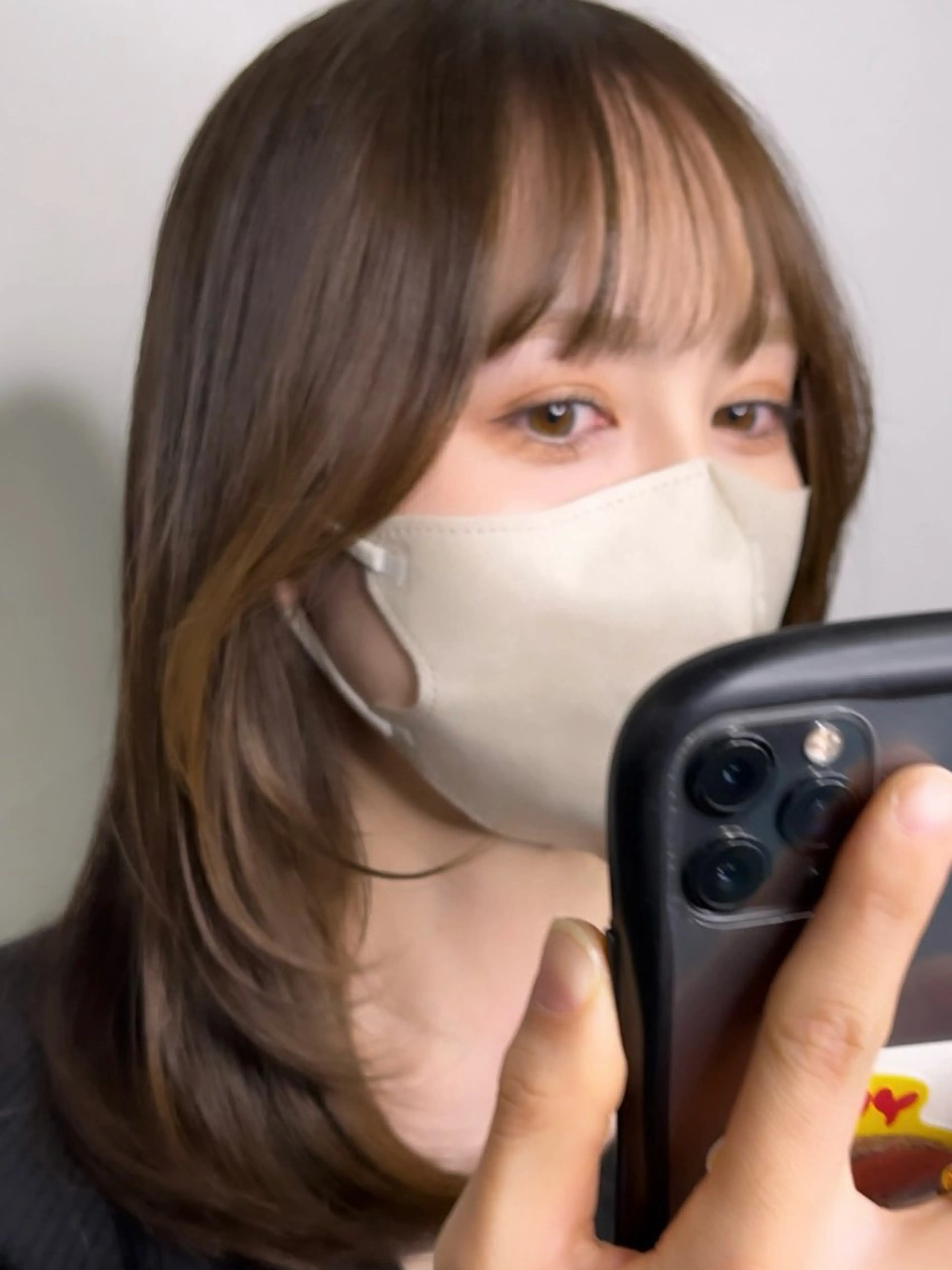 セミロング 剣持友希/高崎 ifh iizukaのヘアスタイル