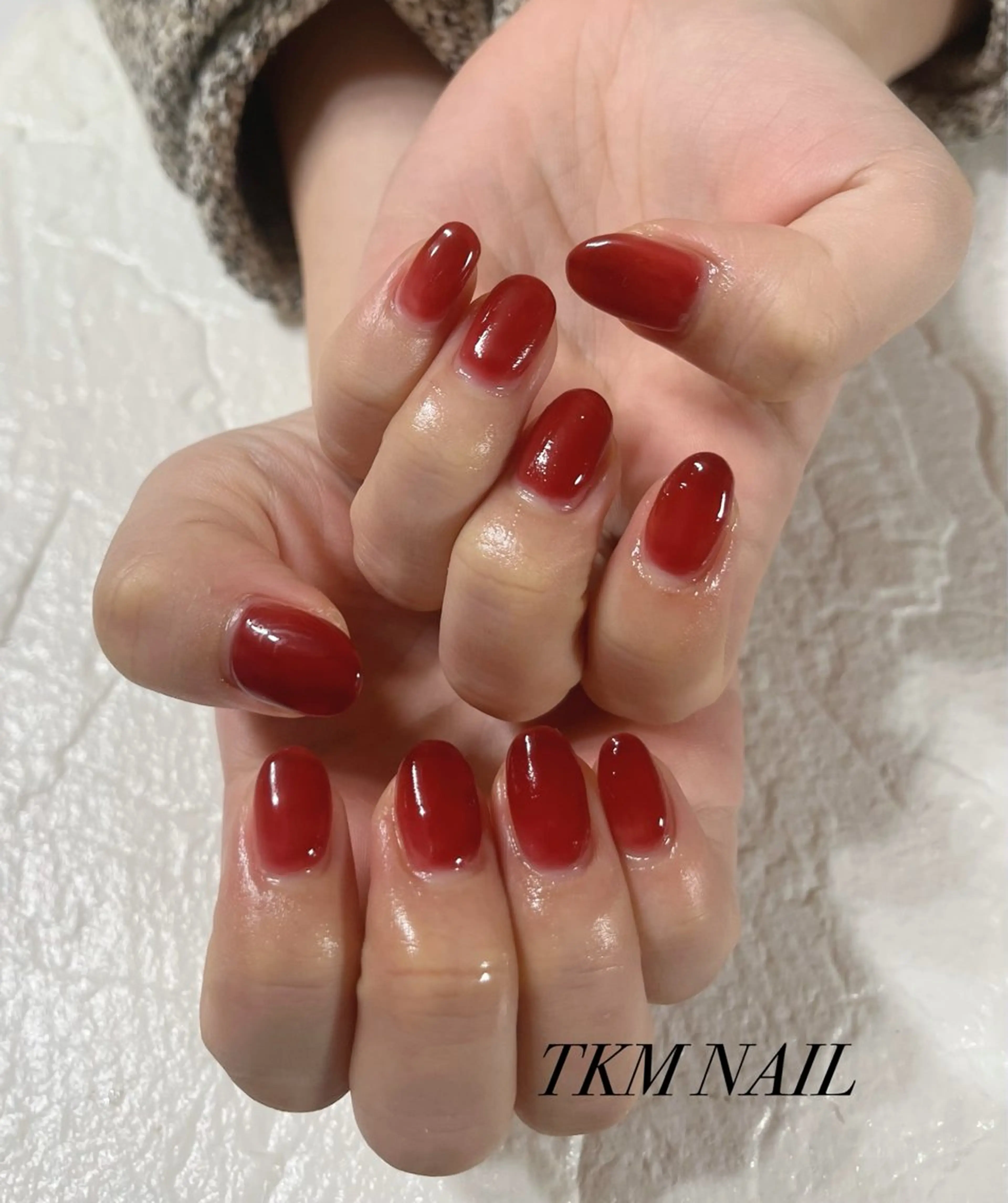 ネイル ワンカラーネイル ______ TKM  NAILのネイルデザイン