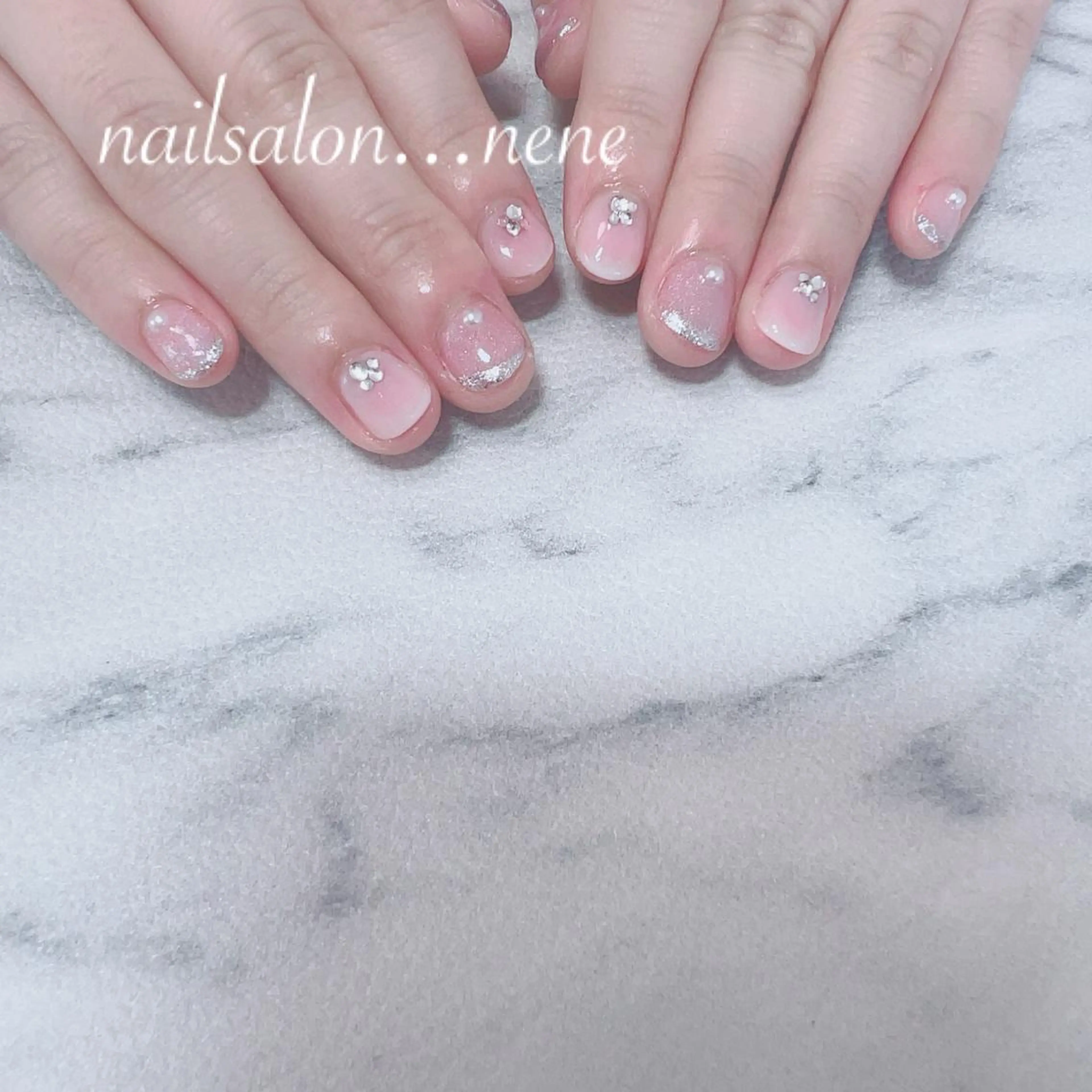 ネイル チークネイル nailsalon ...neneのネイルデザイン