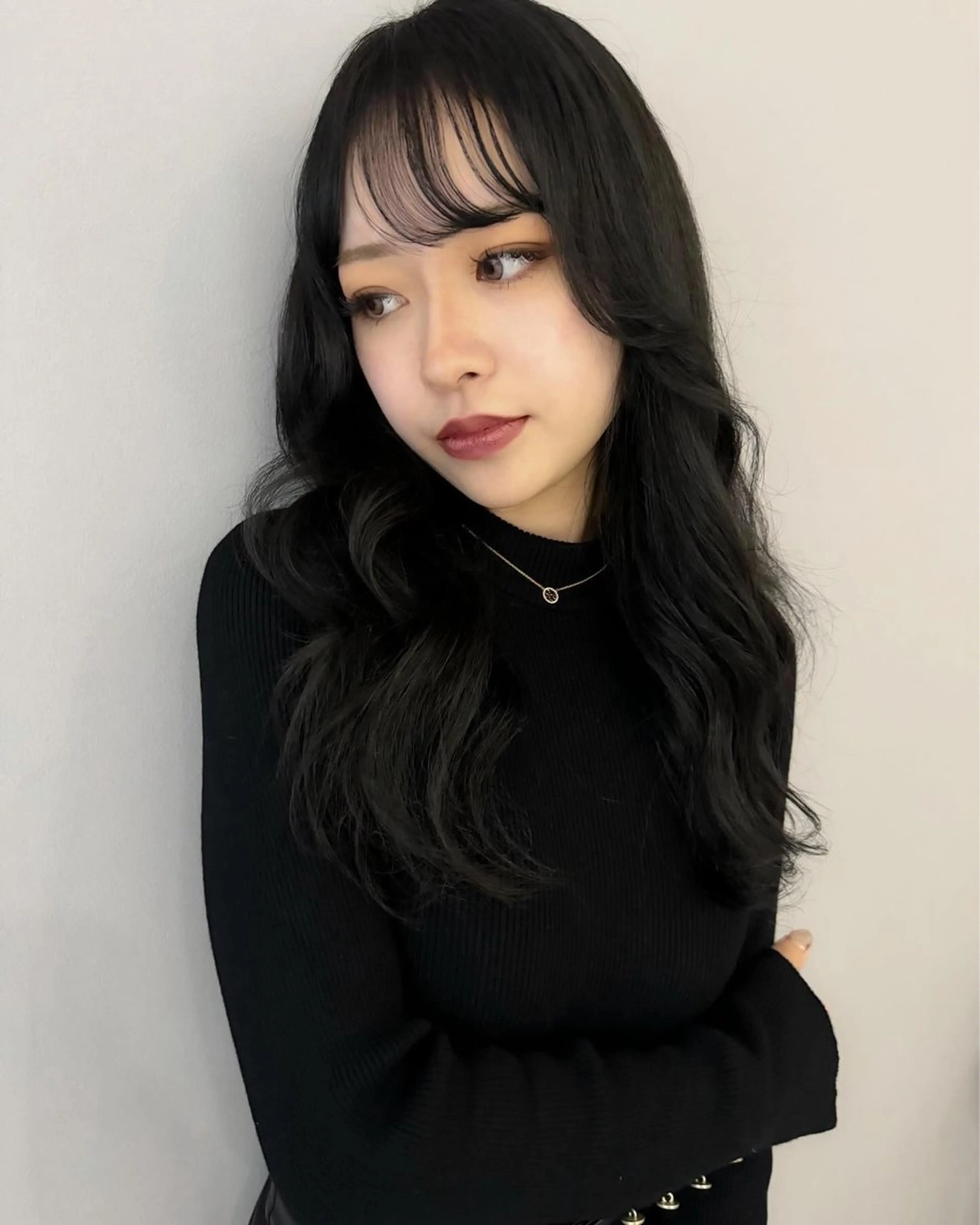 ロング カラー アディクシーカラー バレイヤージュ ブリーチ ケアブリーチ 透明感カラー カット ヘアカラー Grow by NYNY 打越裕樹のヘアスタイル
