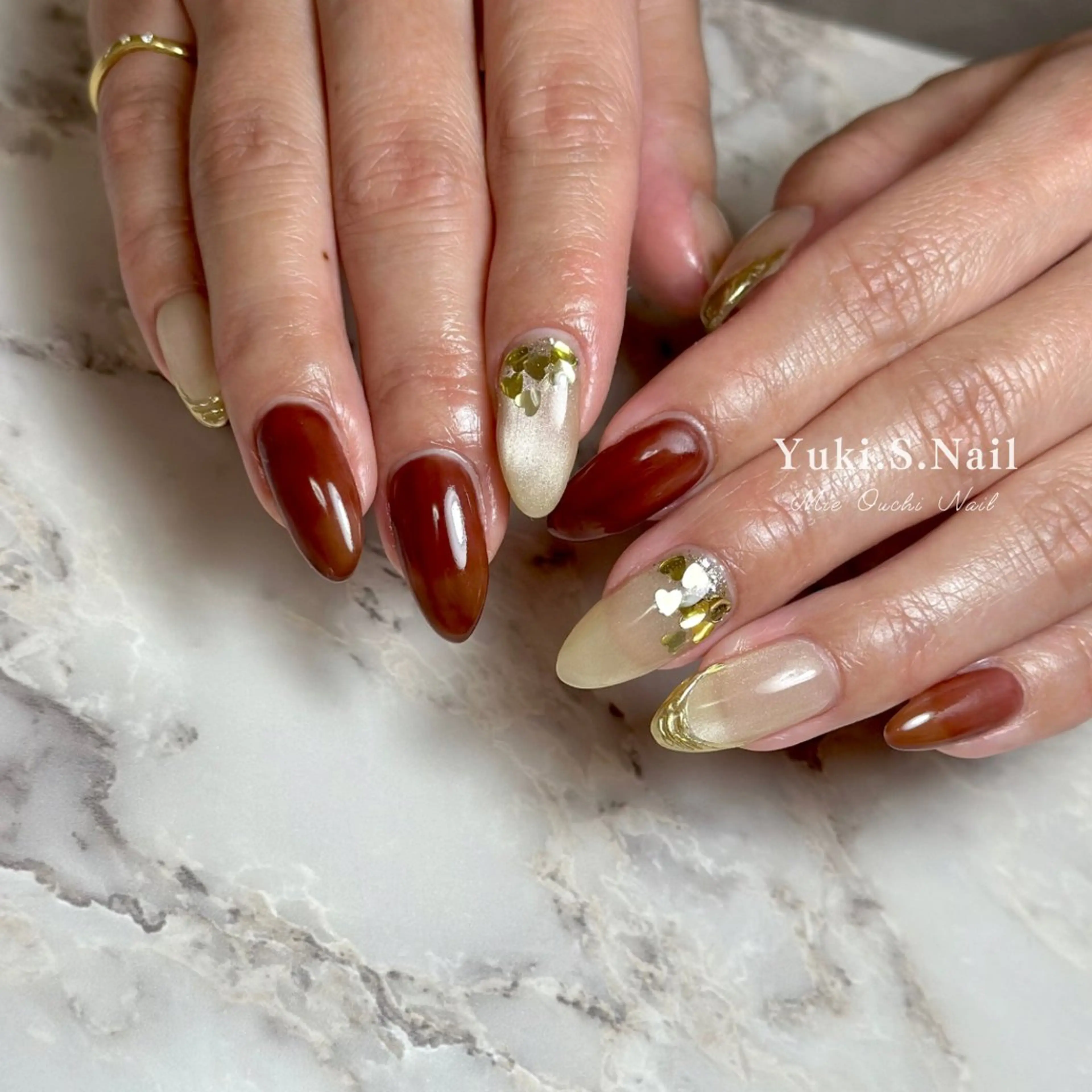 ロング ハンドネイル Yuki S.Nailのネイルデザイン