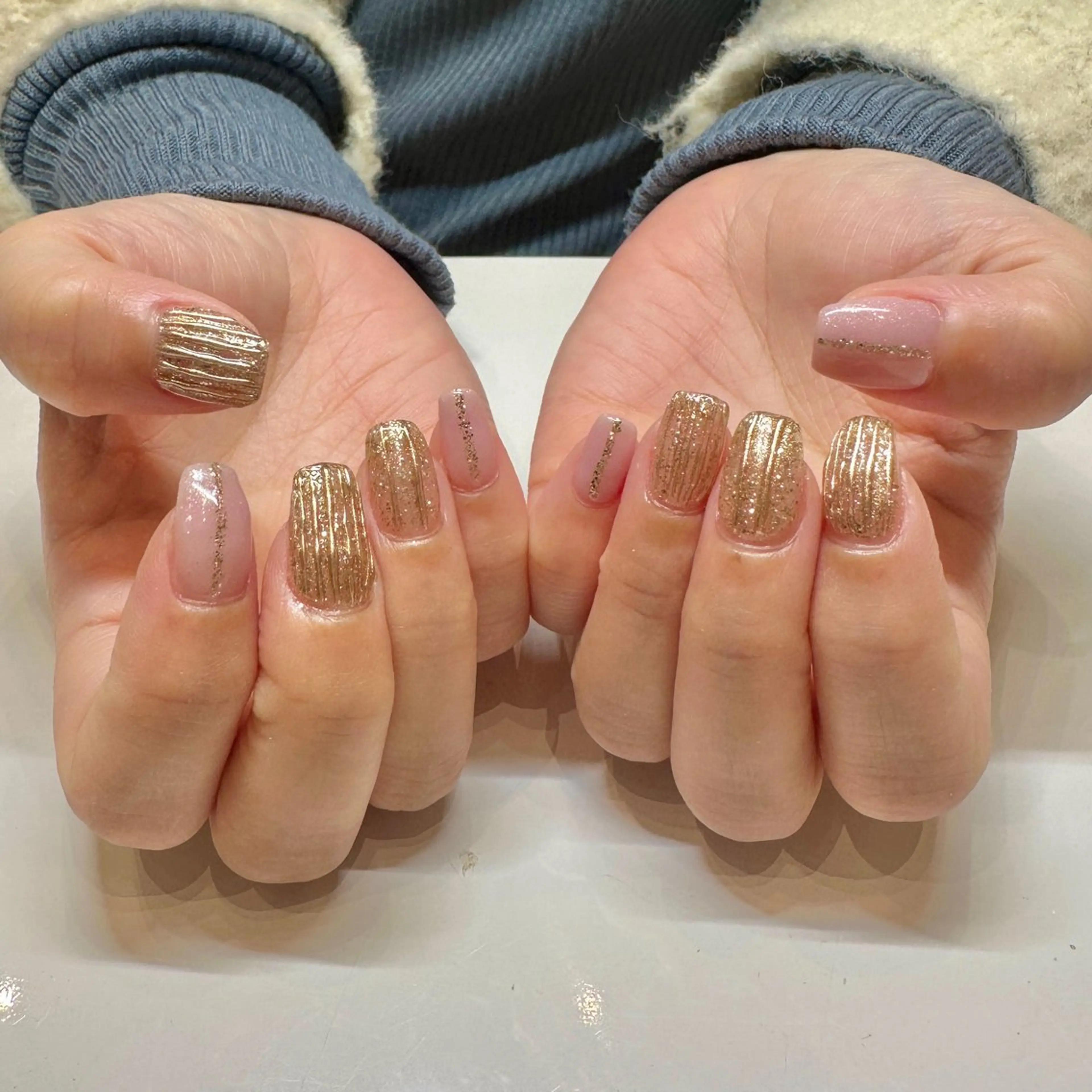 ネイル アートネイル ピンク Lucy's Nail 小倉店所属・Lucy'sNail 小倉店のネイルデザイン