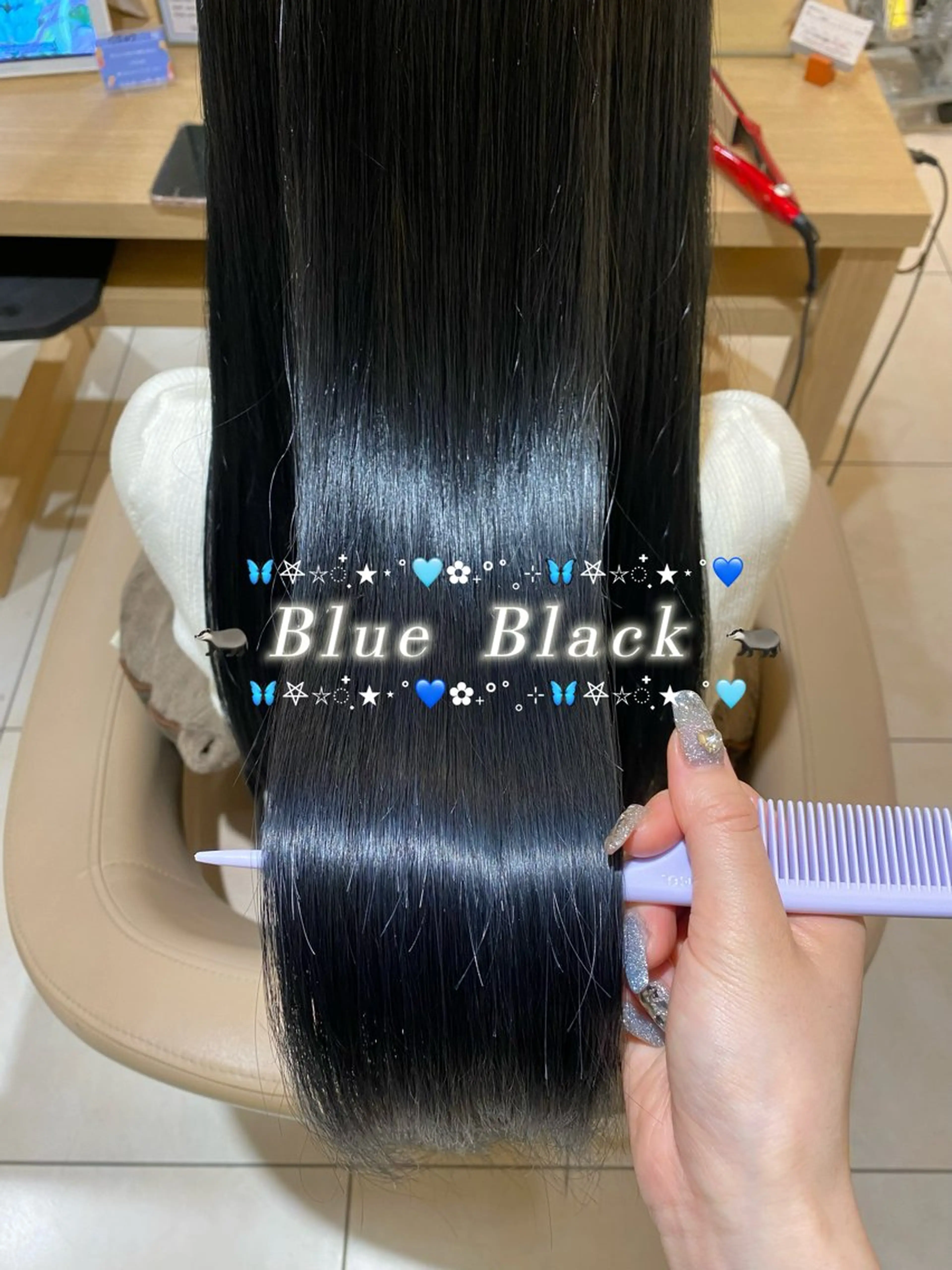 ロング ヘアカラー 透明感カラー特化/ 髪質改善/ちなのヘアスタイル