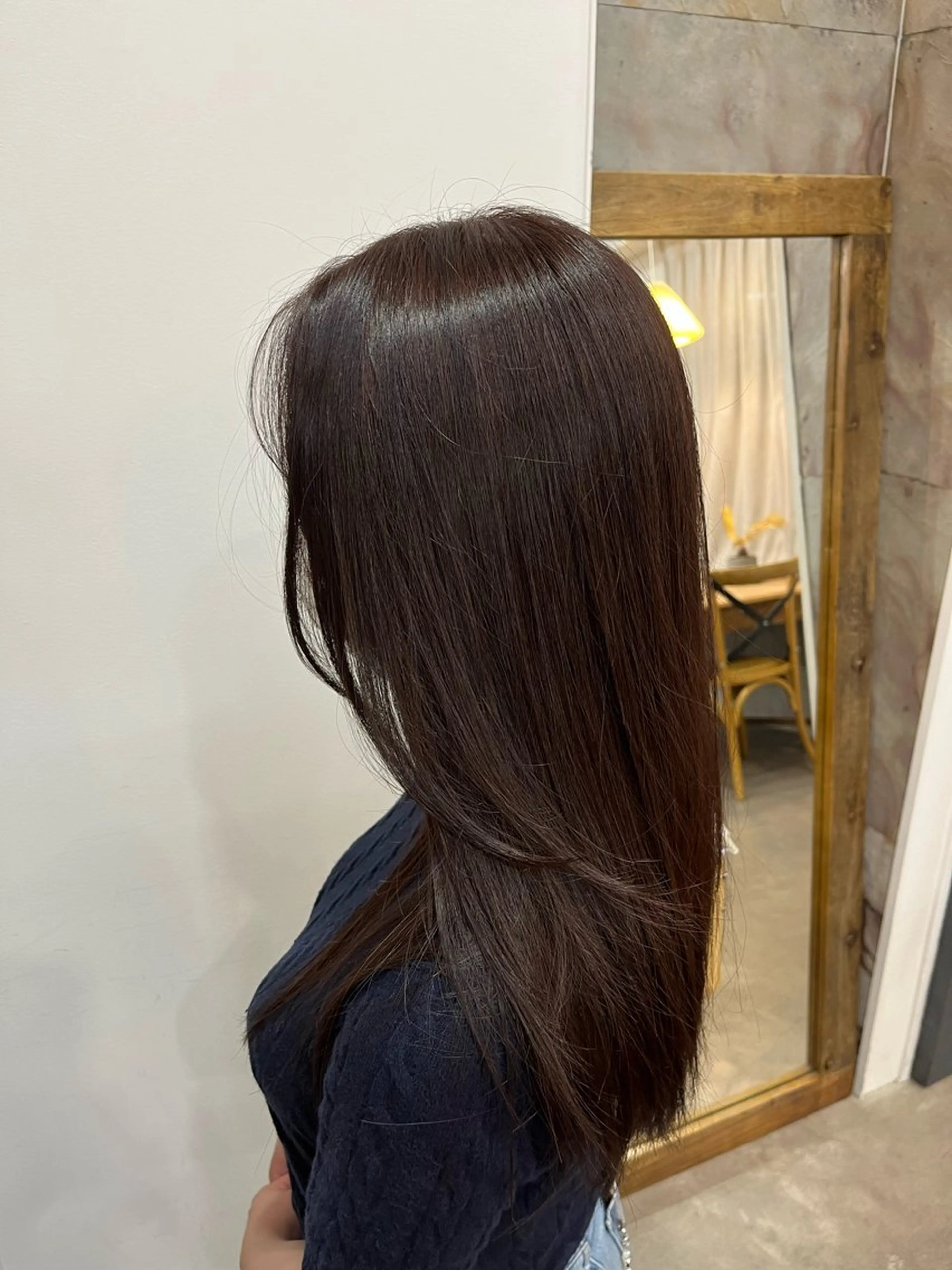 ロング ヘアカラー rico／ fit standのヘアスタイル