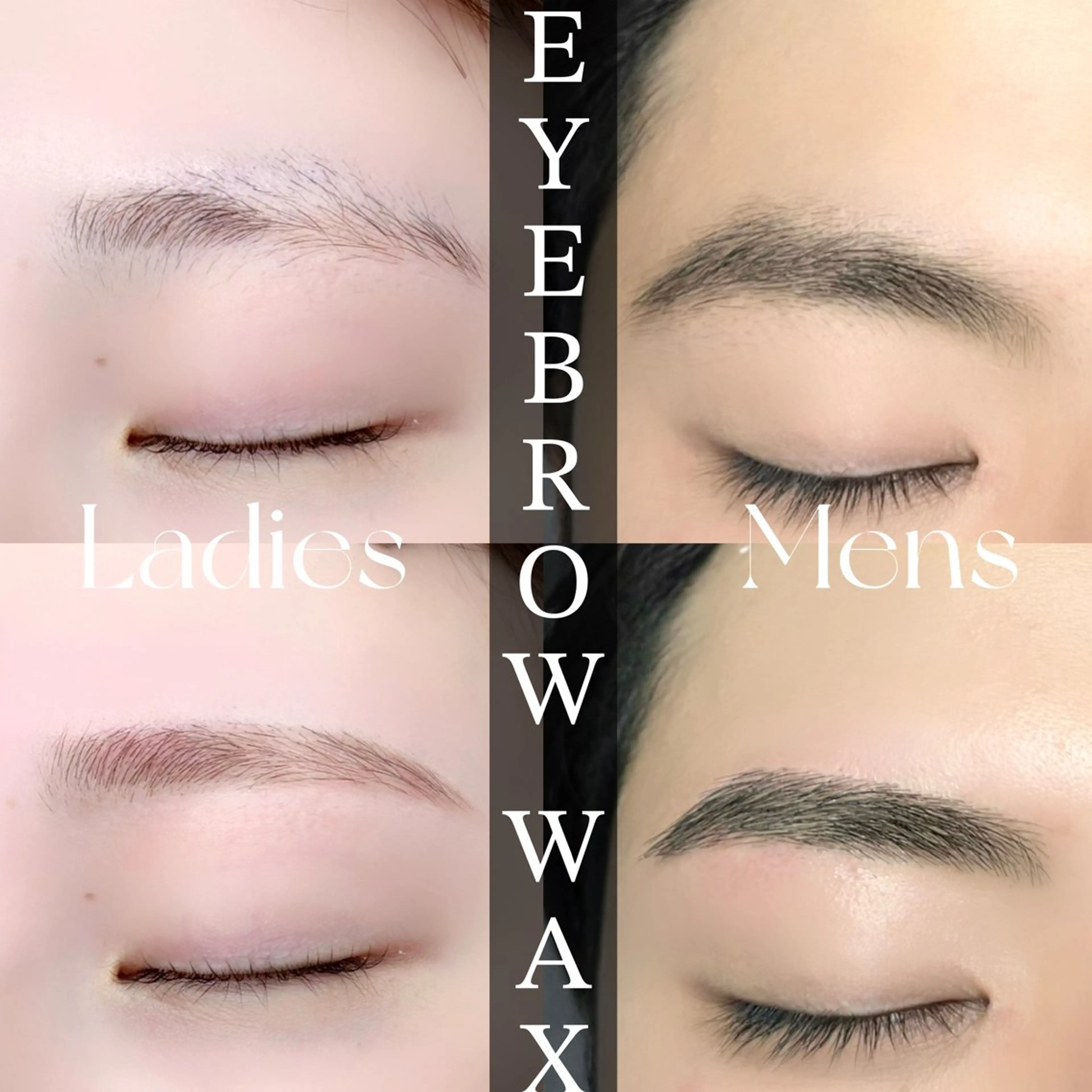 10月限定❣️アイブロウWAX【オーガニックwax使用/間引き・メイク込】メンズ可🚹◎の写真
