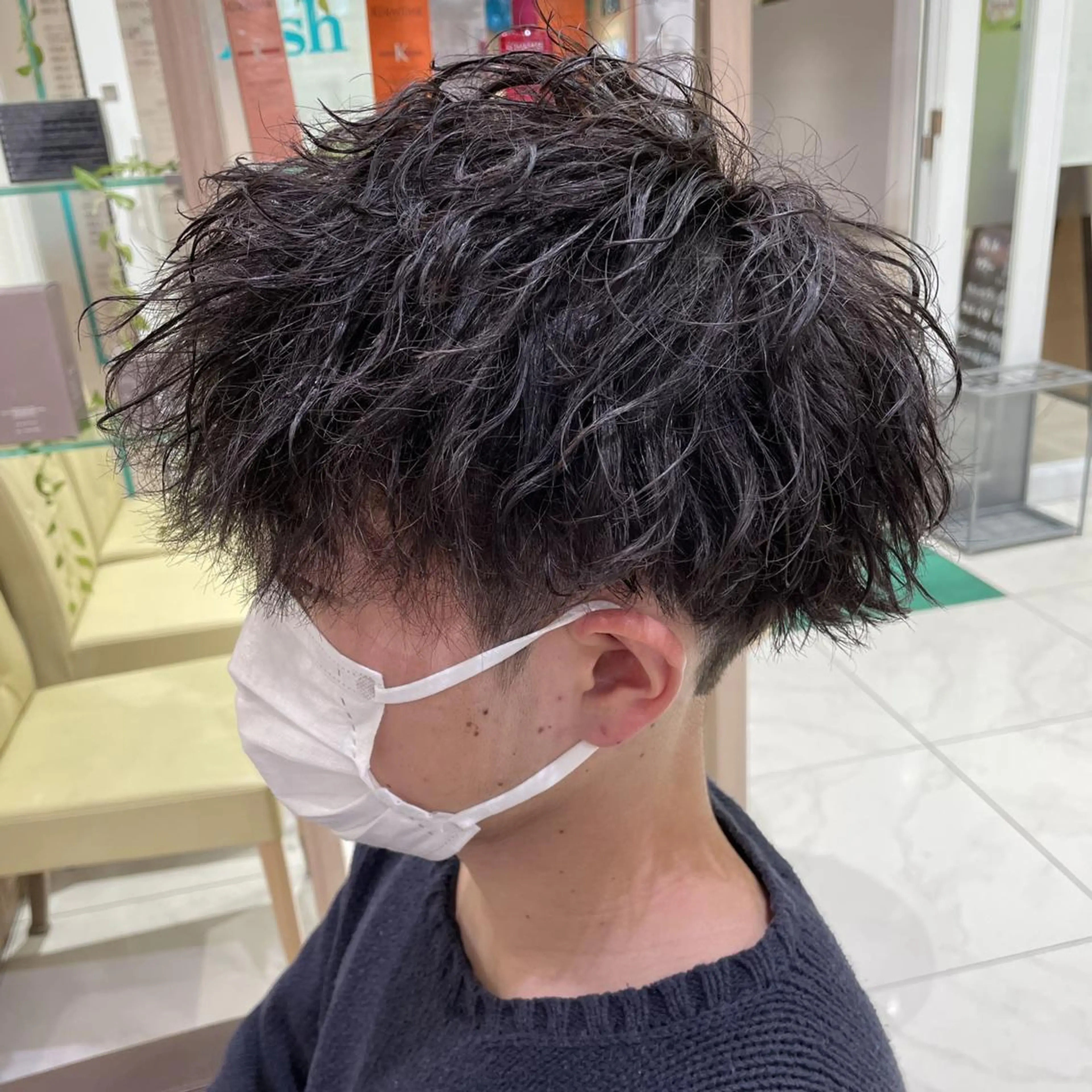 【新規メンズ限定♂️】✨カット + ツイストスパイラルパーマ + シャンプー✨の写真