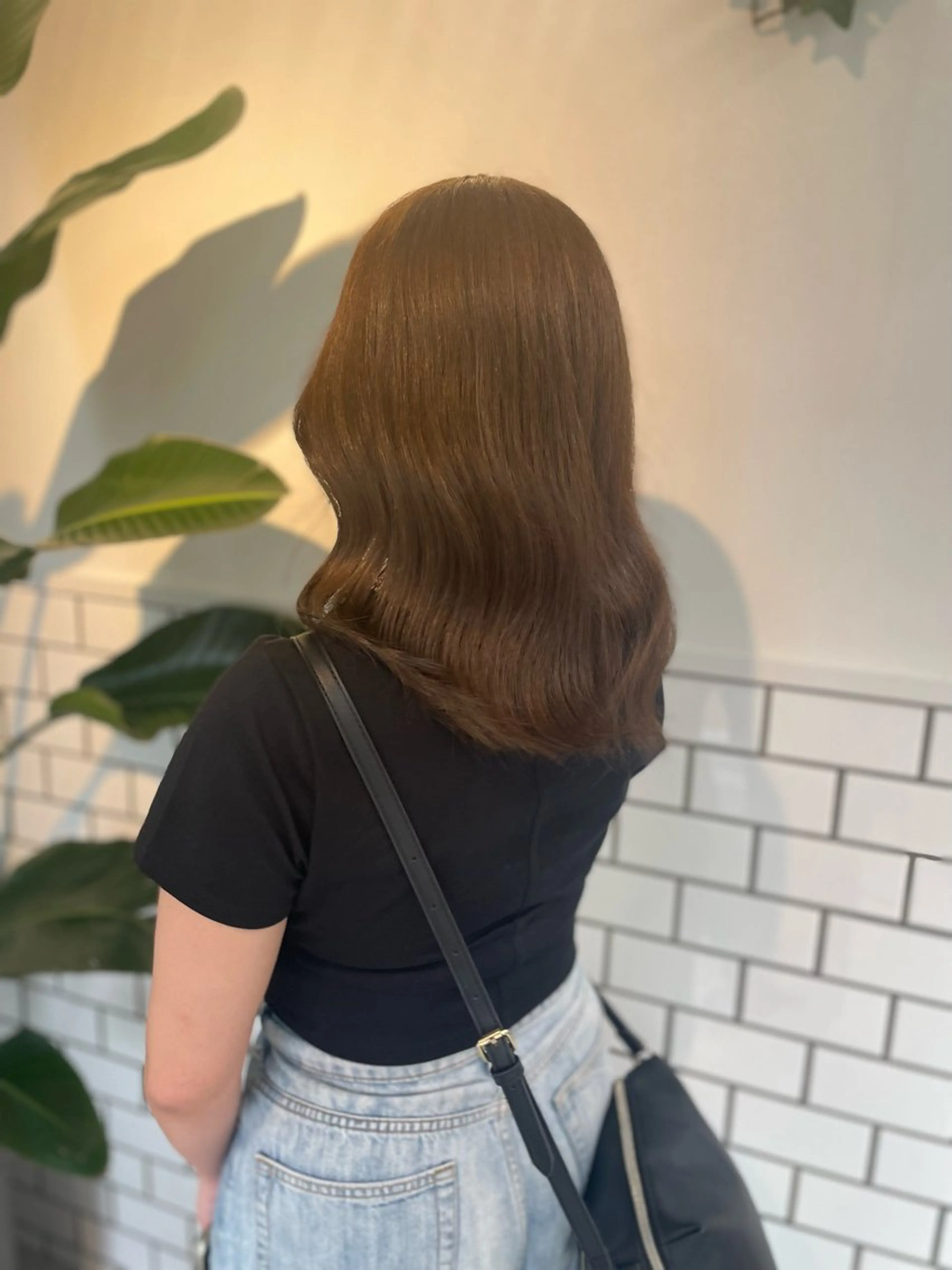 ミディアム カラー emusalon前橋川原店所属・松井 悠希のヘアスタイル