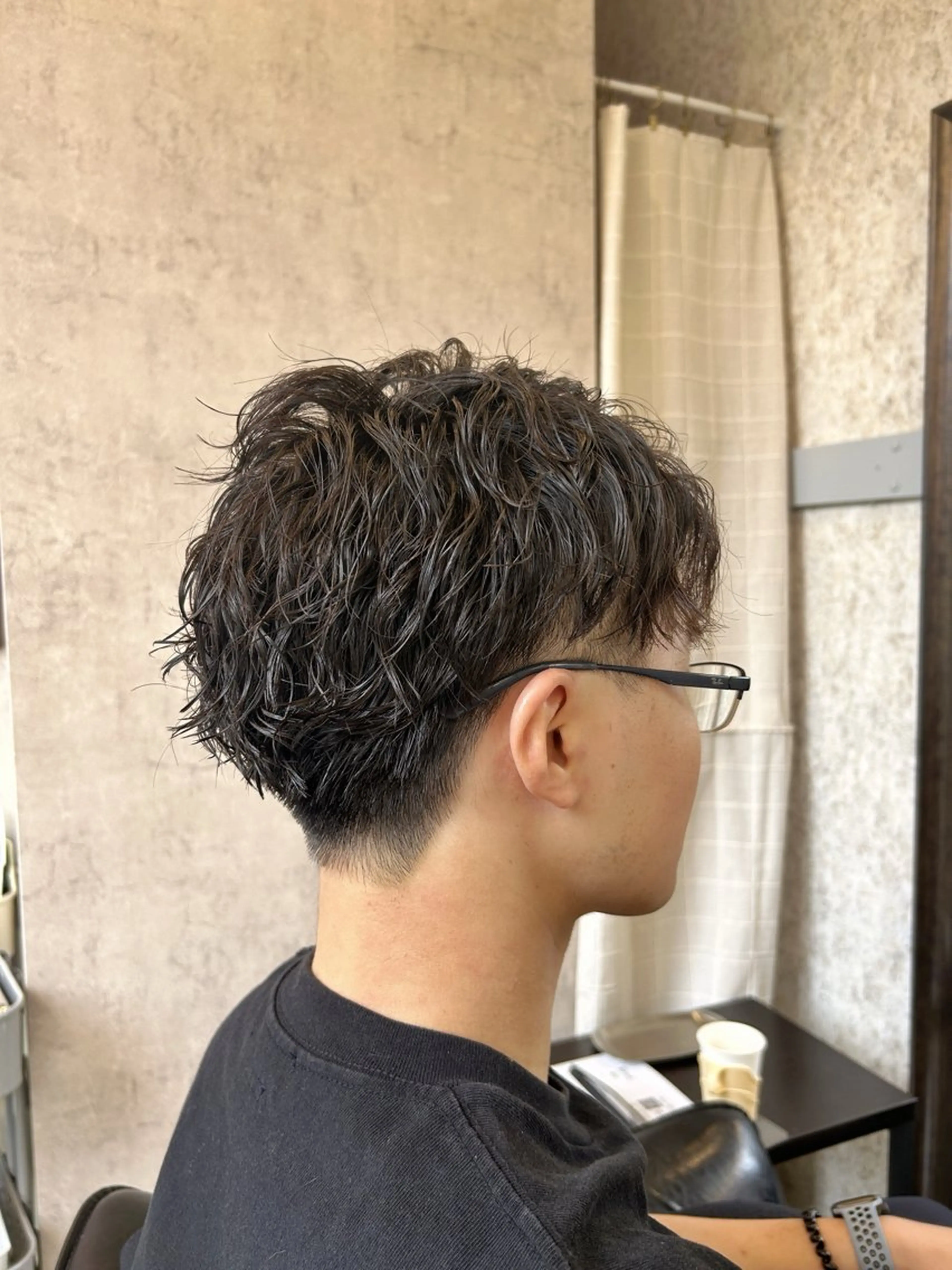 パーマ メンズ カット パーマ 🌻柳谷 心渚🌻のヘアスタイル