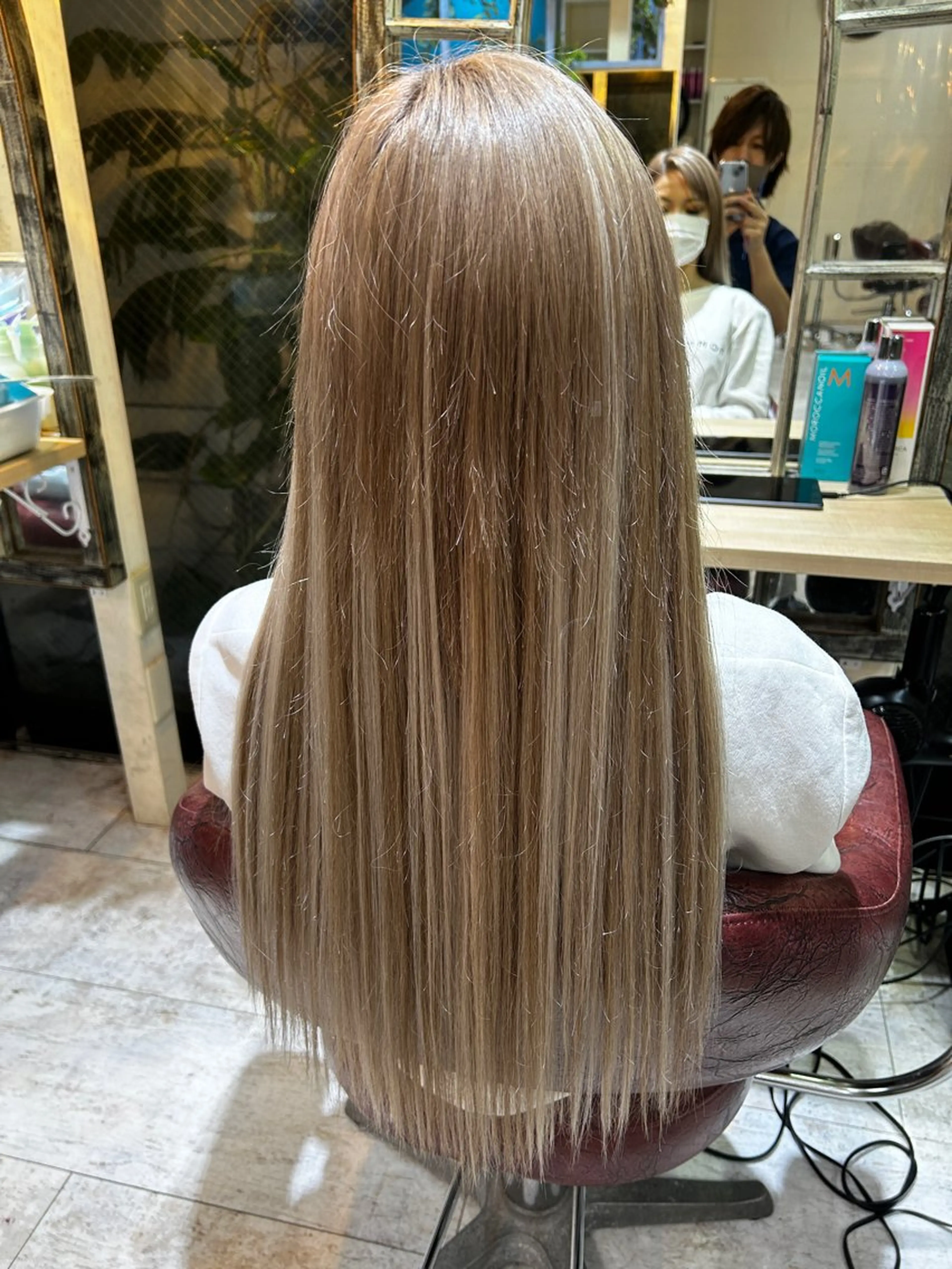 ロング カラー 6Dエクステ 鳥谷ミナトのヘアスタイル