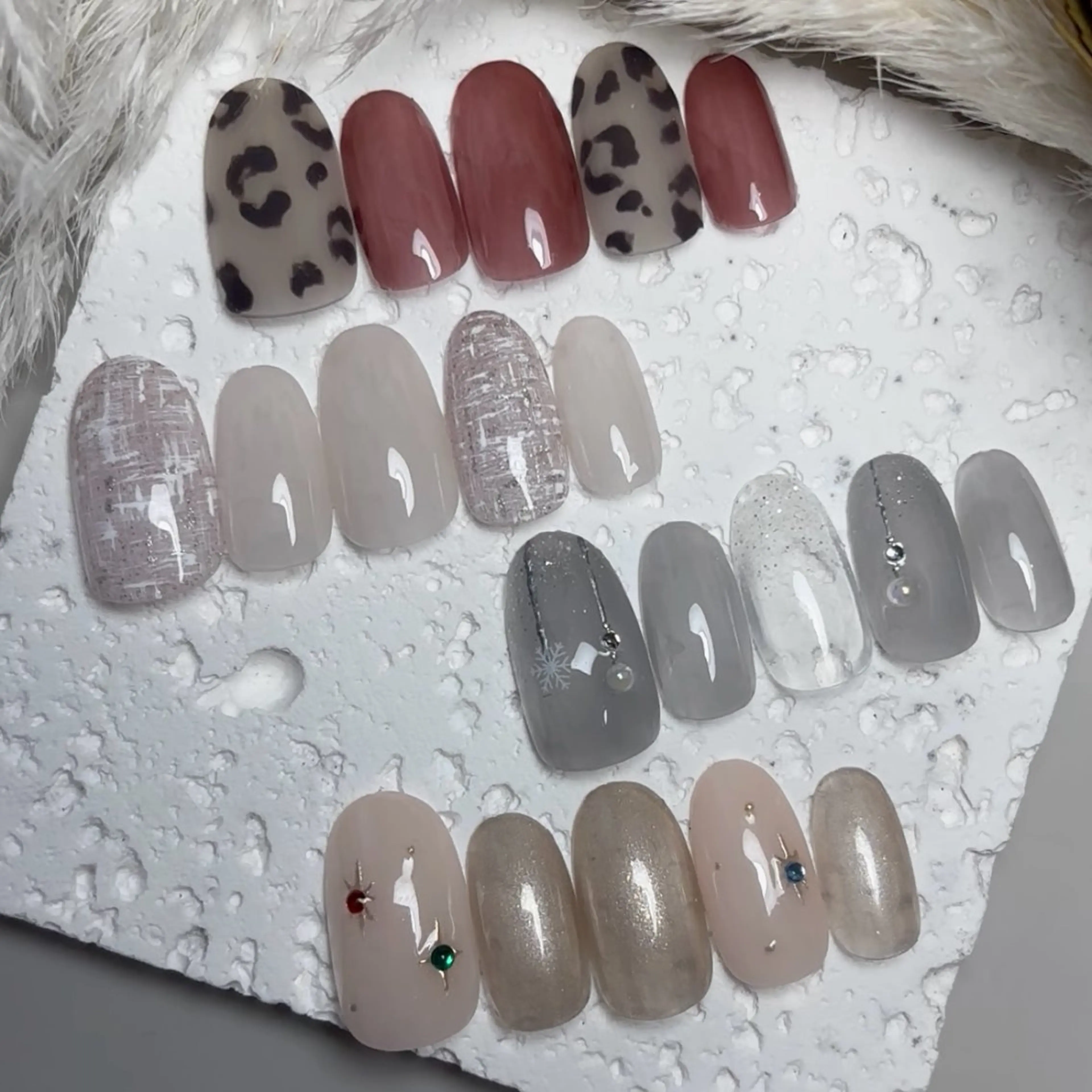 ネイル ハンドネイル myiro【マイロ】 林のネイルデザイン