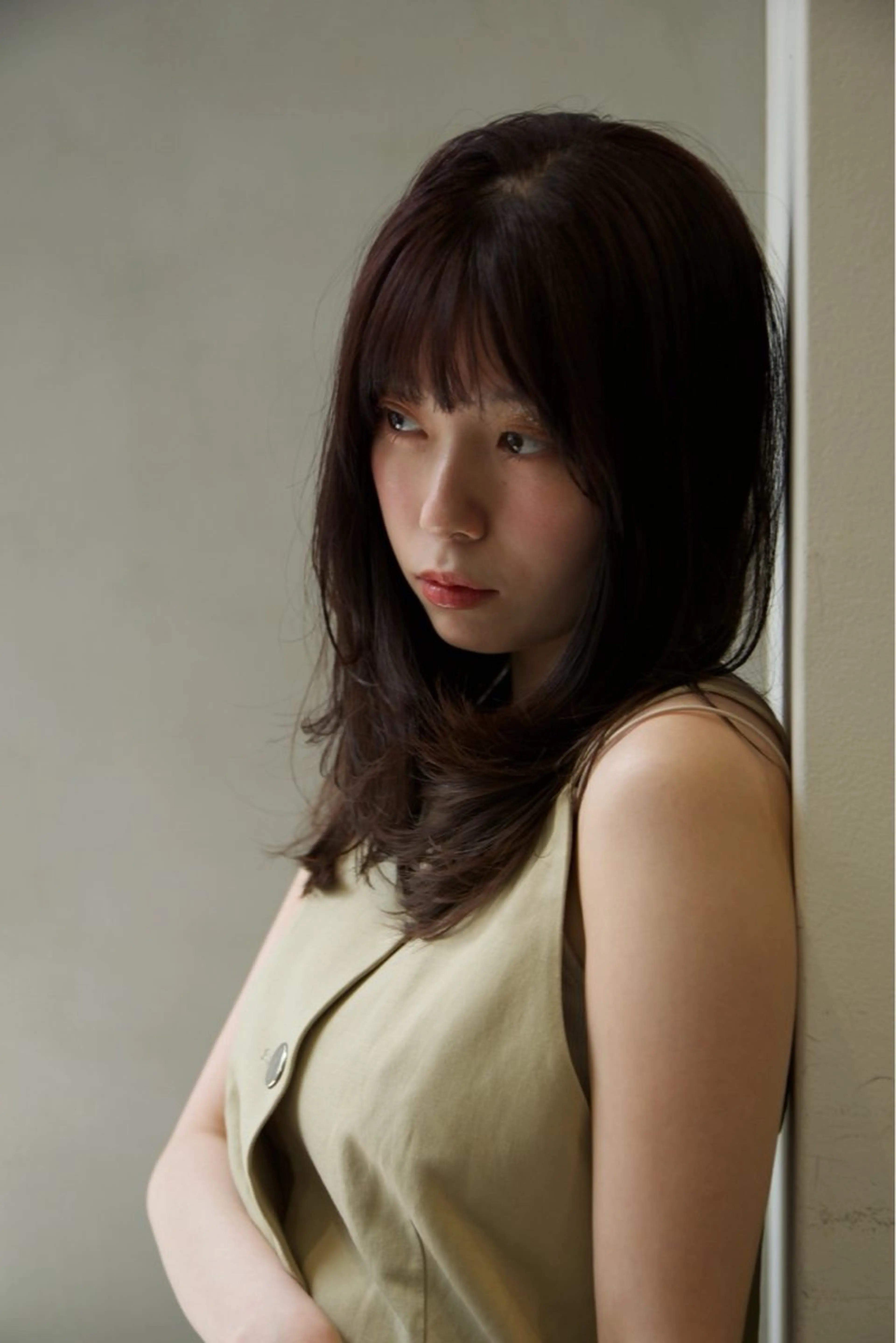 ミディアム カラー MAO SHIRATOのヘアスタイル
