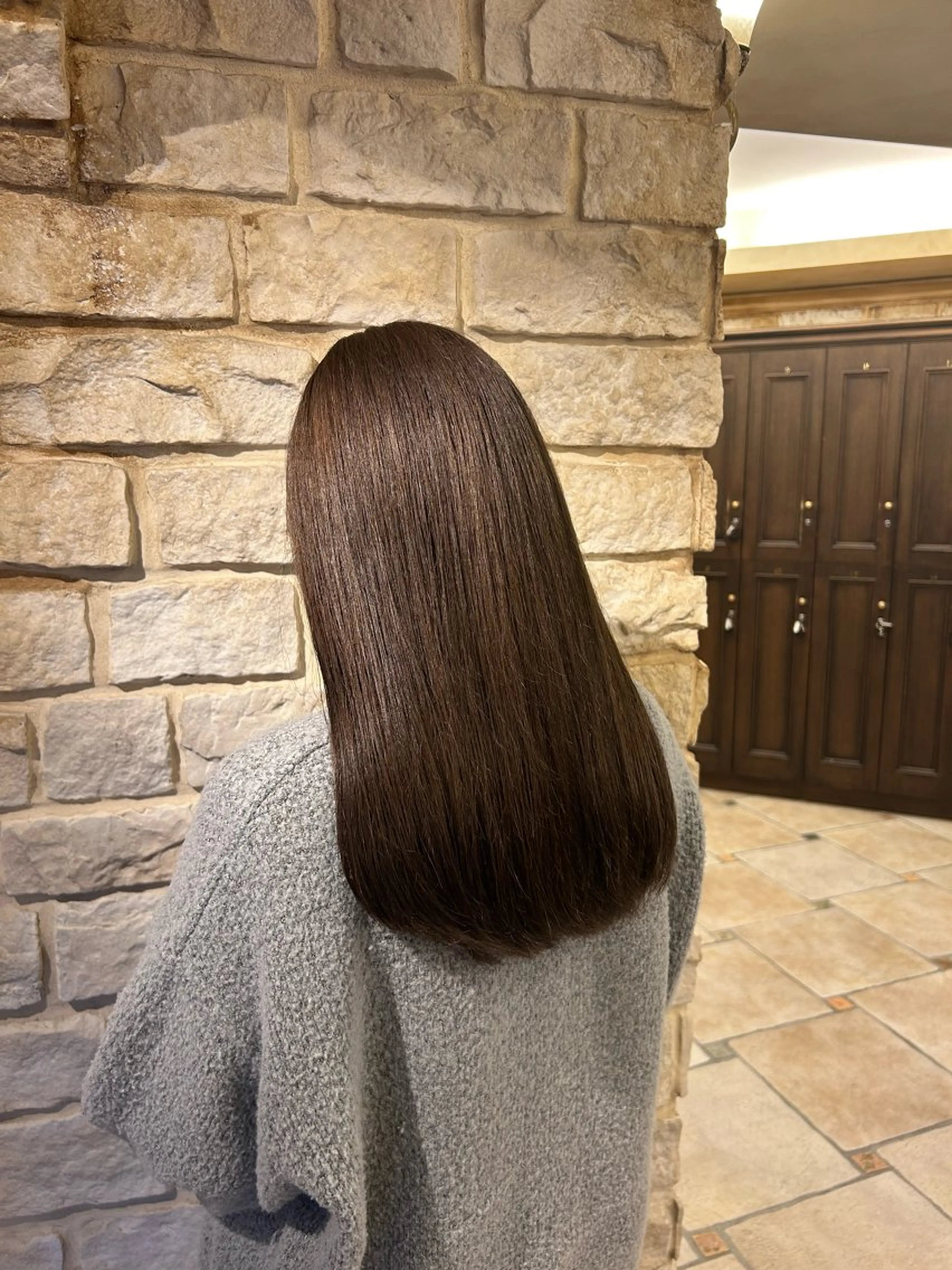 カラー ブラウンカラー イルミナカラー 玉寄 きらのヘアスタイル