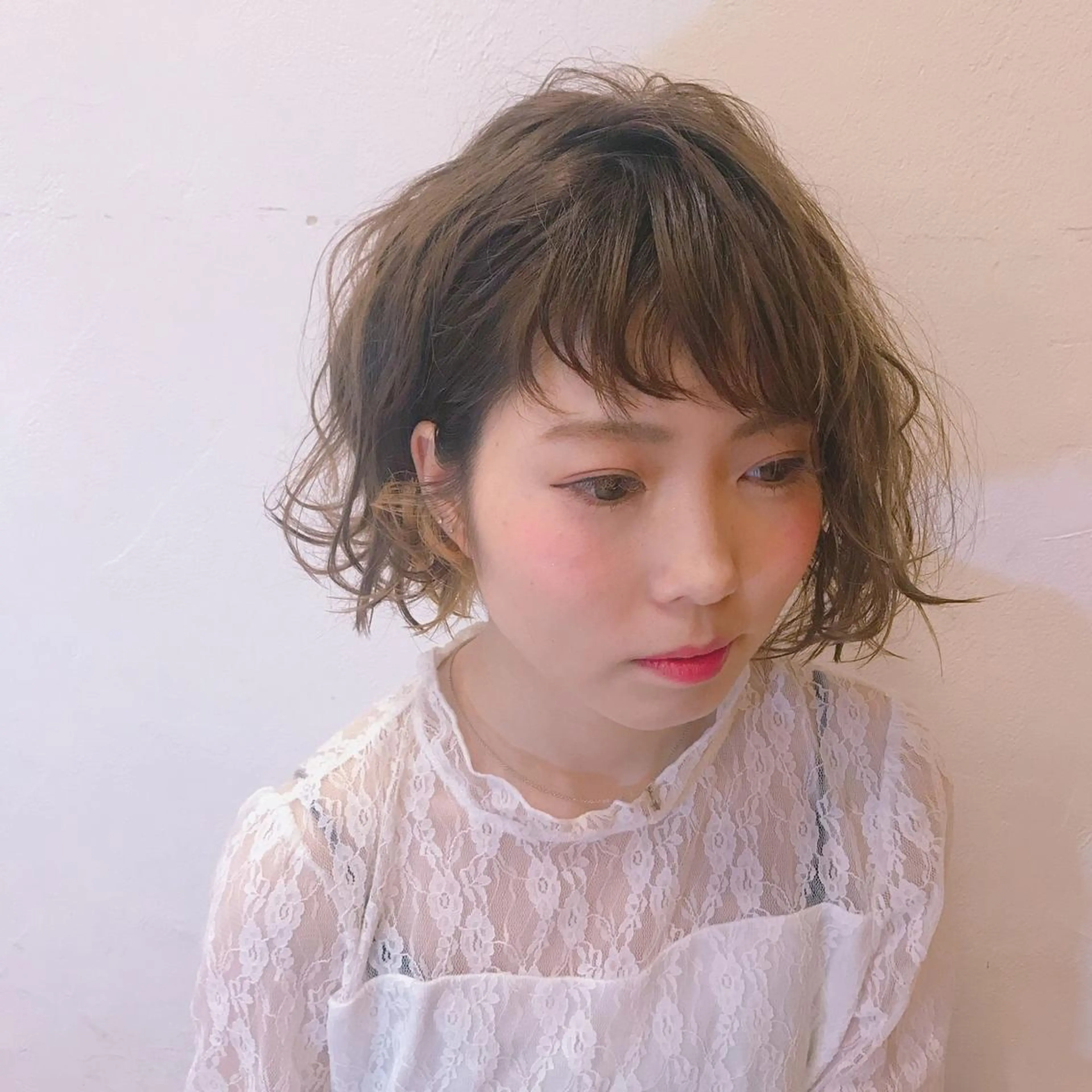 ミディアム パーマ 🍀奥田 剛史🍀のヘアスタイル