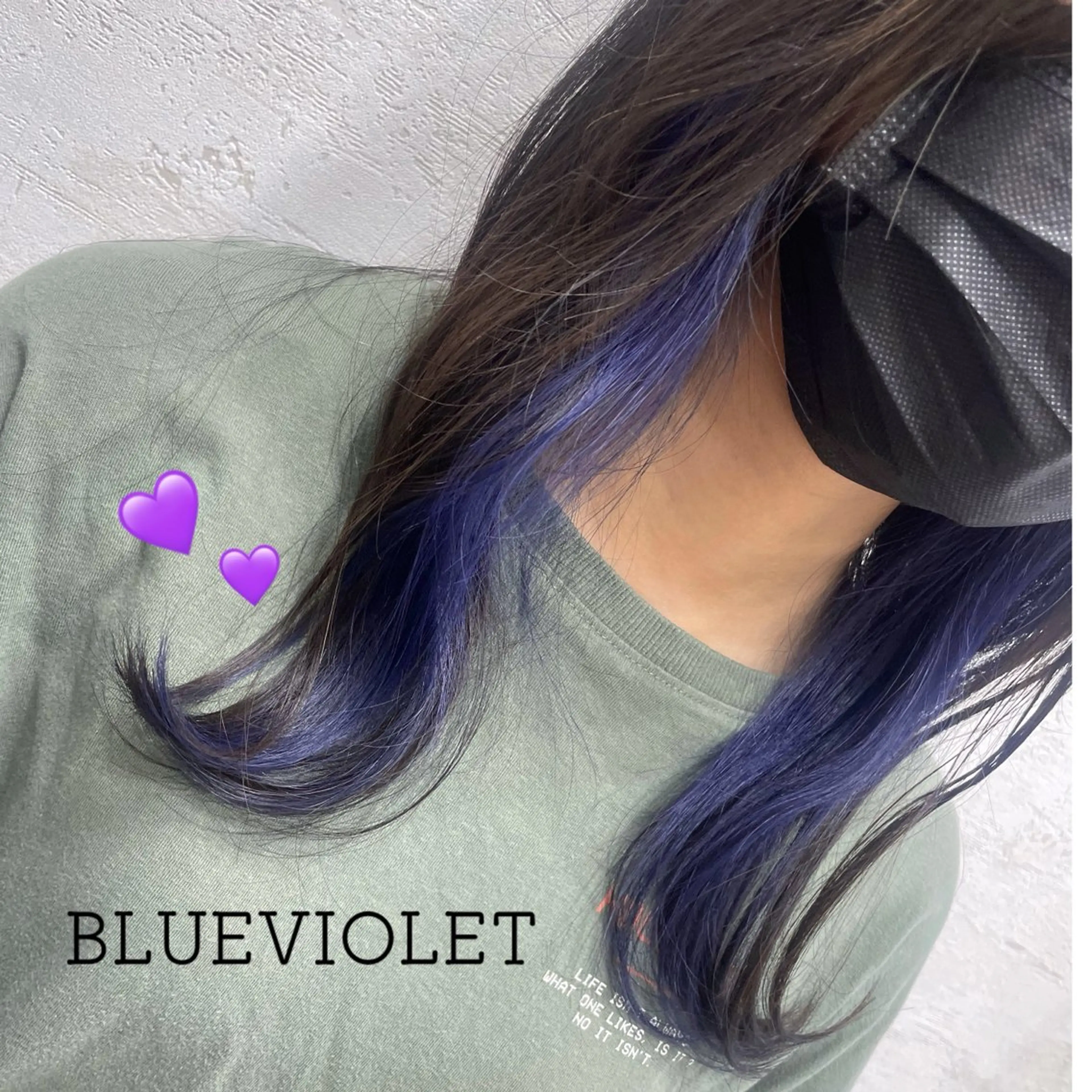カラー インナーカラー 韓国風カラー ヘアカラー トリートメント picasso garden所属・picasso yume/colorのヘアスタイル