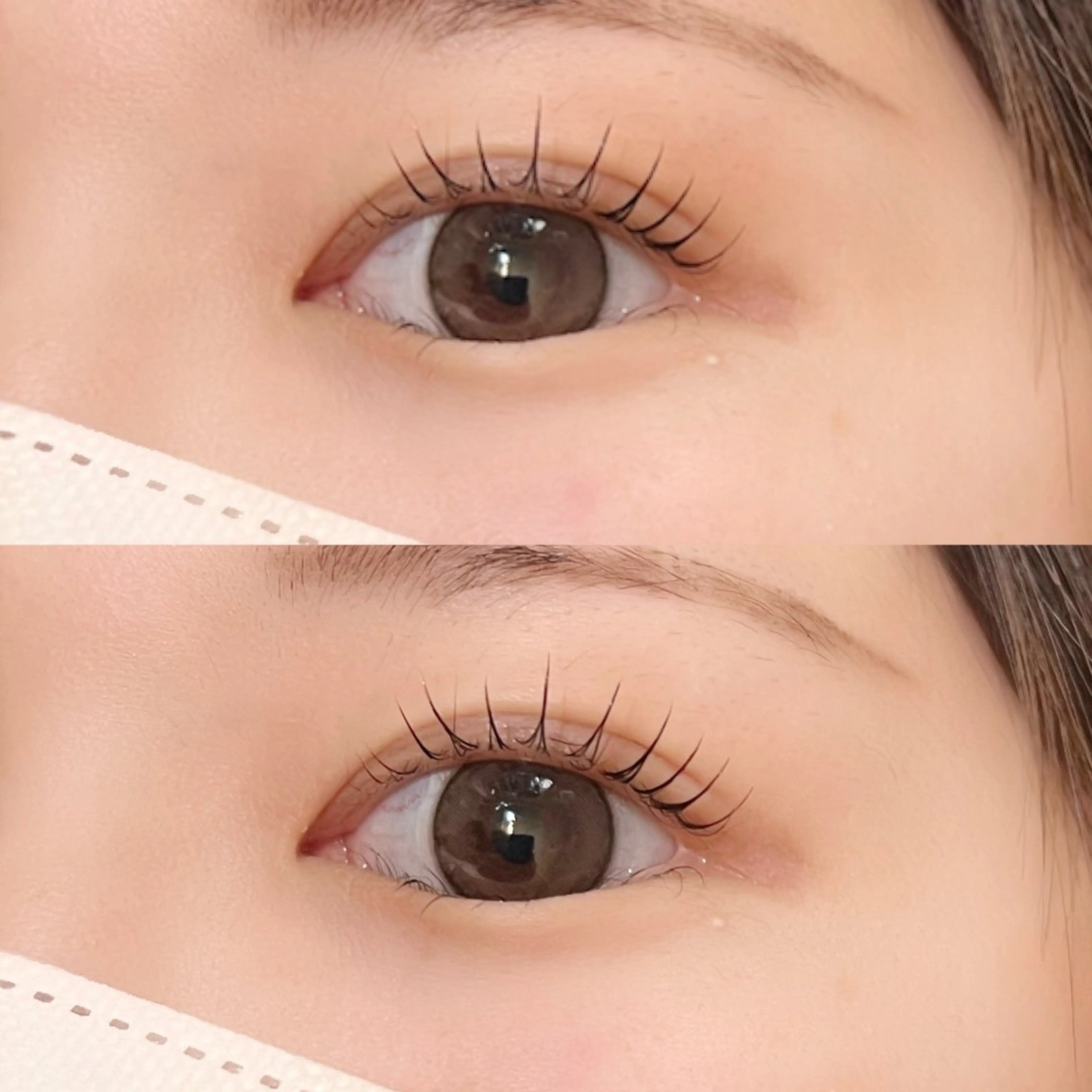 マツエク・マツパ 束感まつ毛 パリジェンヌラッシュリフト まつげパーマ 一重×まつ毛パーマ fein.Ruka ♡垢抜け美眉のマツエク・マツパデザイン