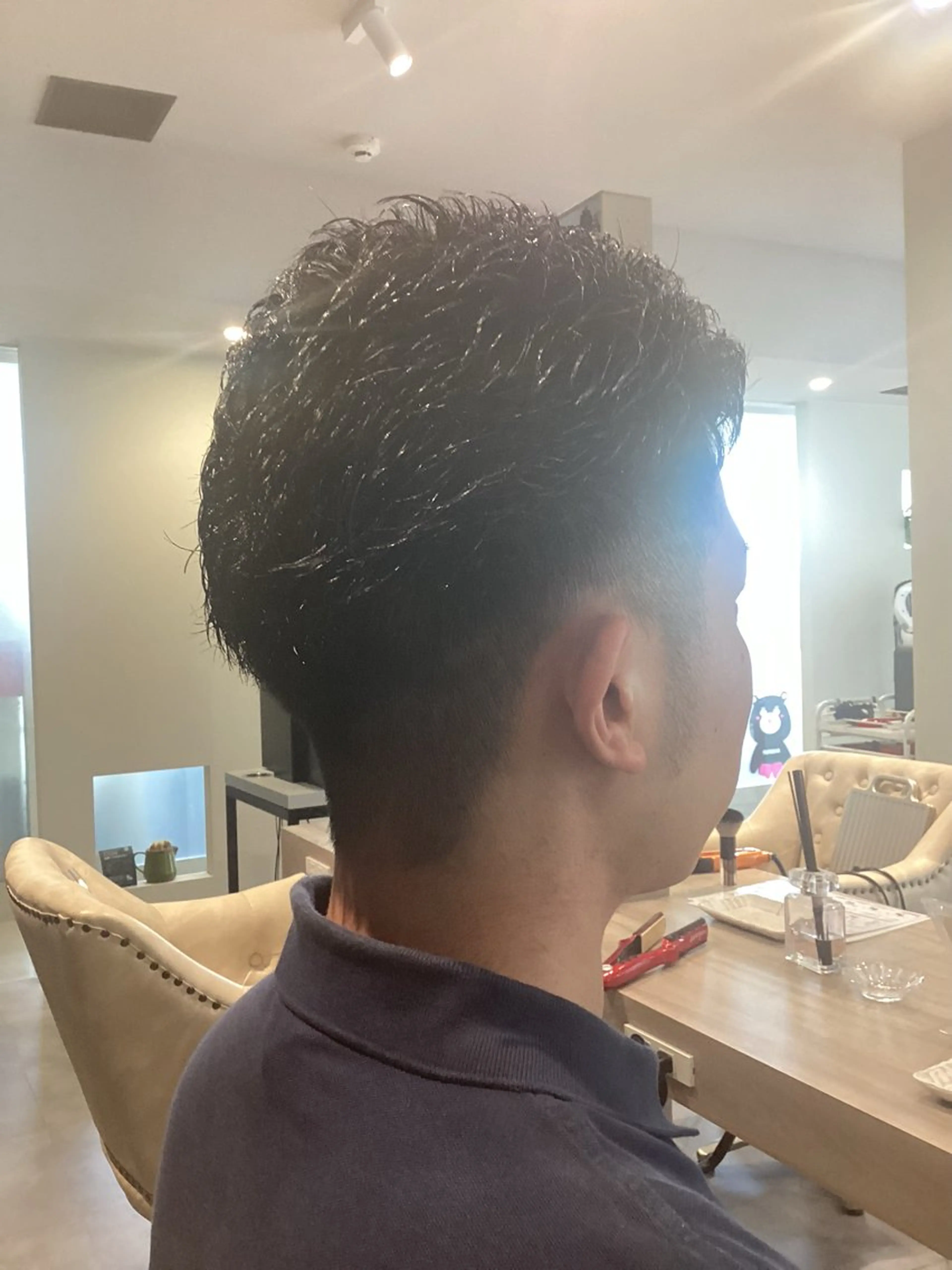 メンズ カット 五ノ井 一世のヘアスタイル