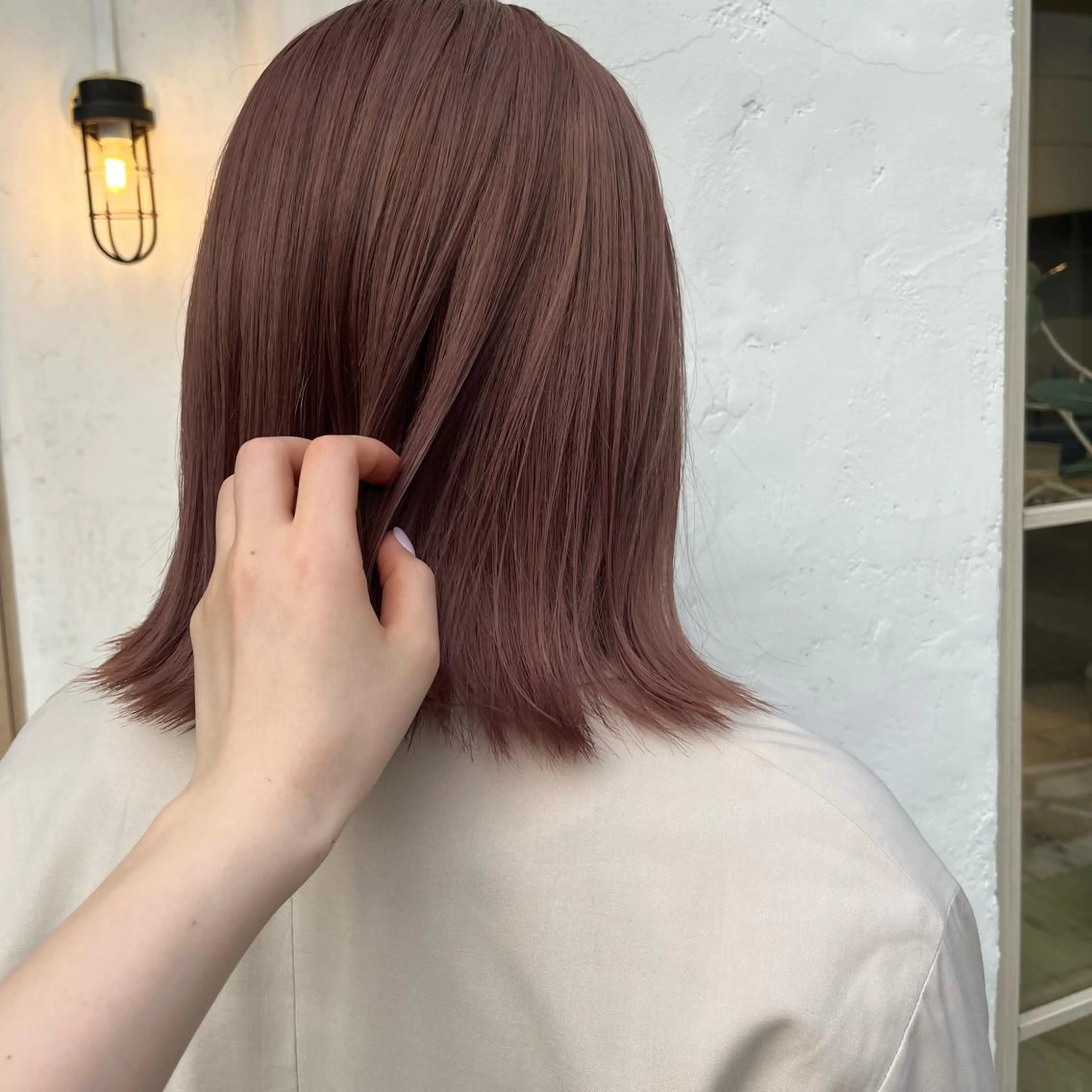 ミディアム ヘアカラー mai ROCCOのヘアスタイル