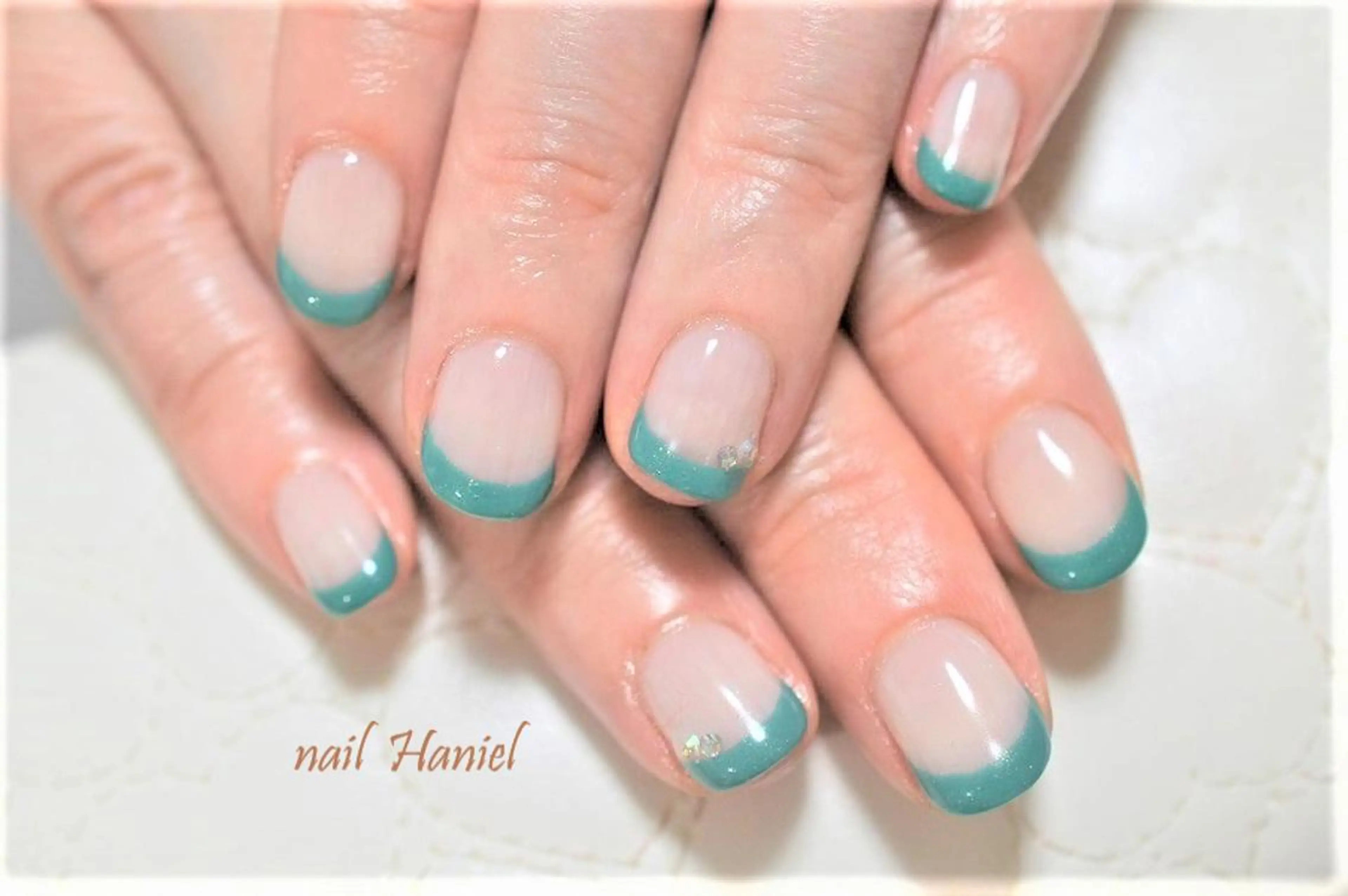 ネイル フットネイル ジェルネイル オフィスネイル nail Haniel所属・半蔵門サロンハニエル 魅神 ちよのネイルデザイン