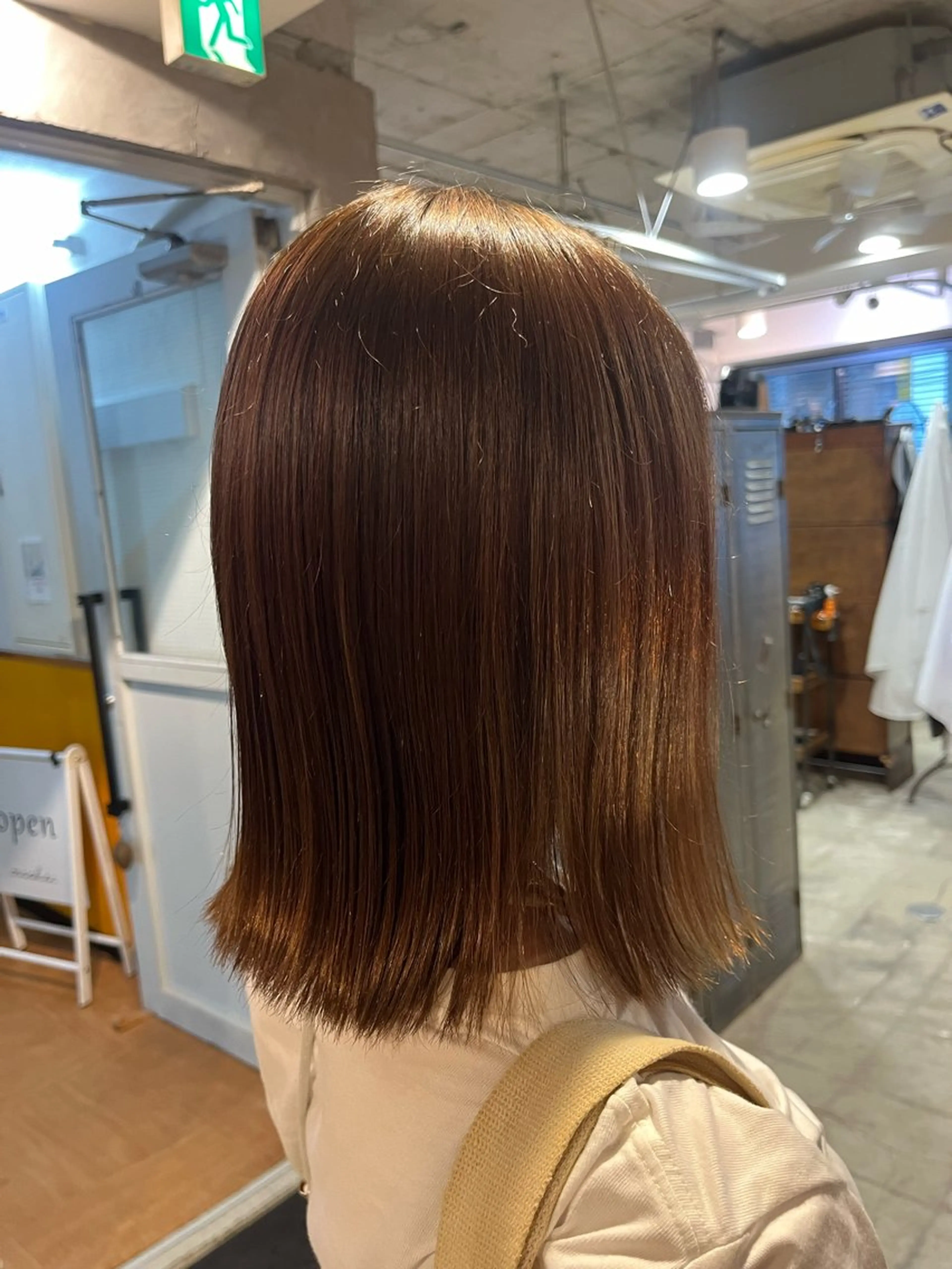 カラー オリーブカラー niche所属・niche　東 くるみ 🩰のヘアスタイル