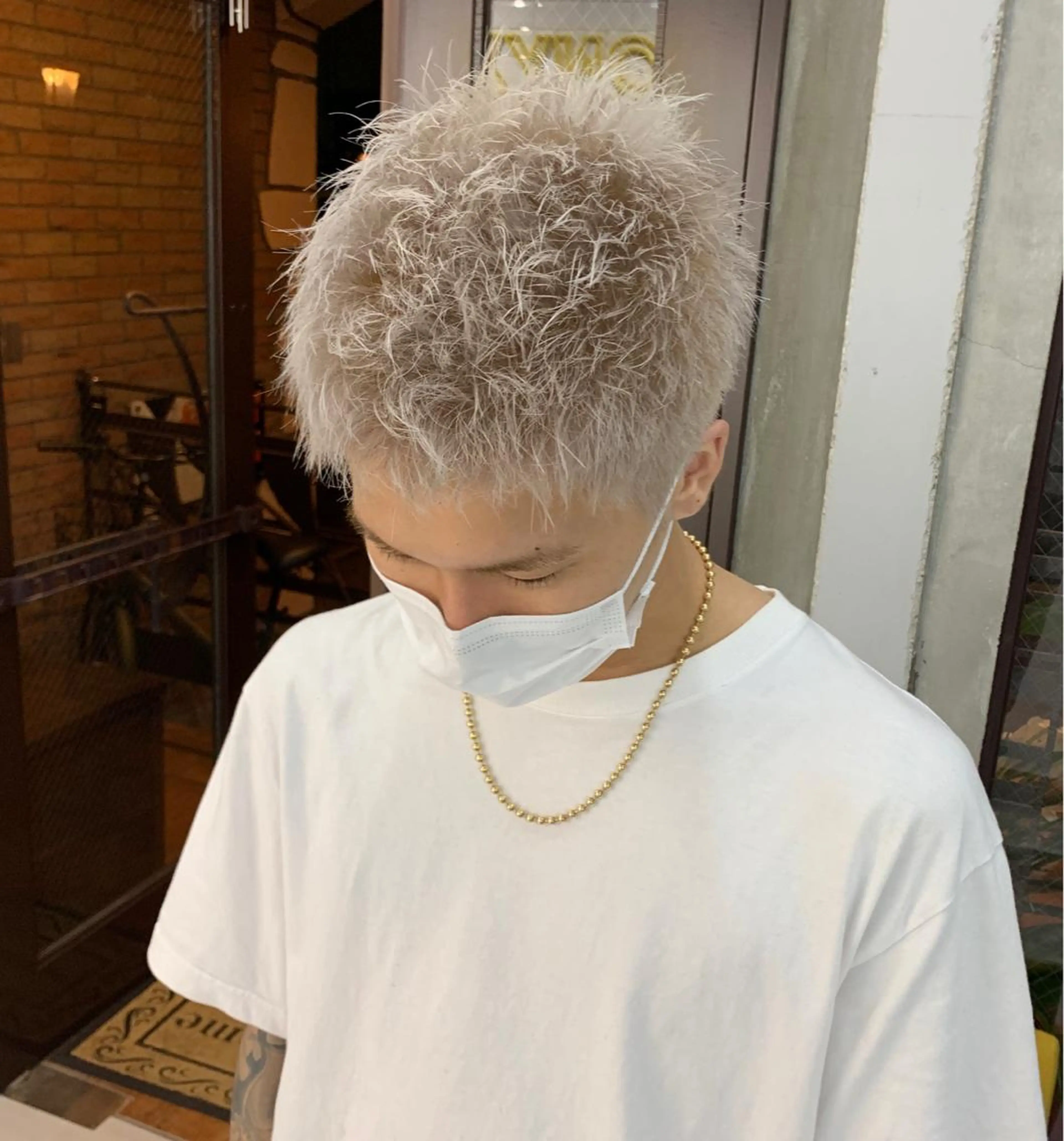 メンズ 断髪刈舞所属・大月 優汰のヘアスタイル