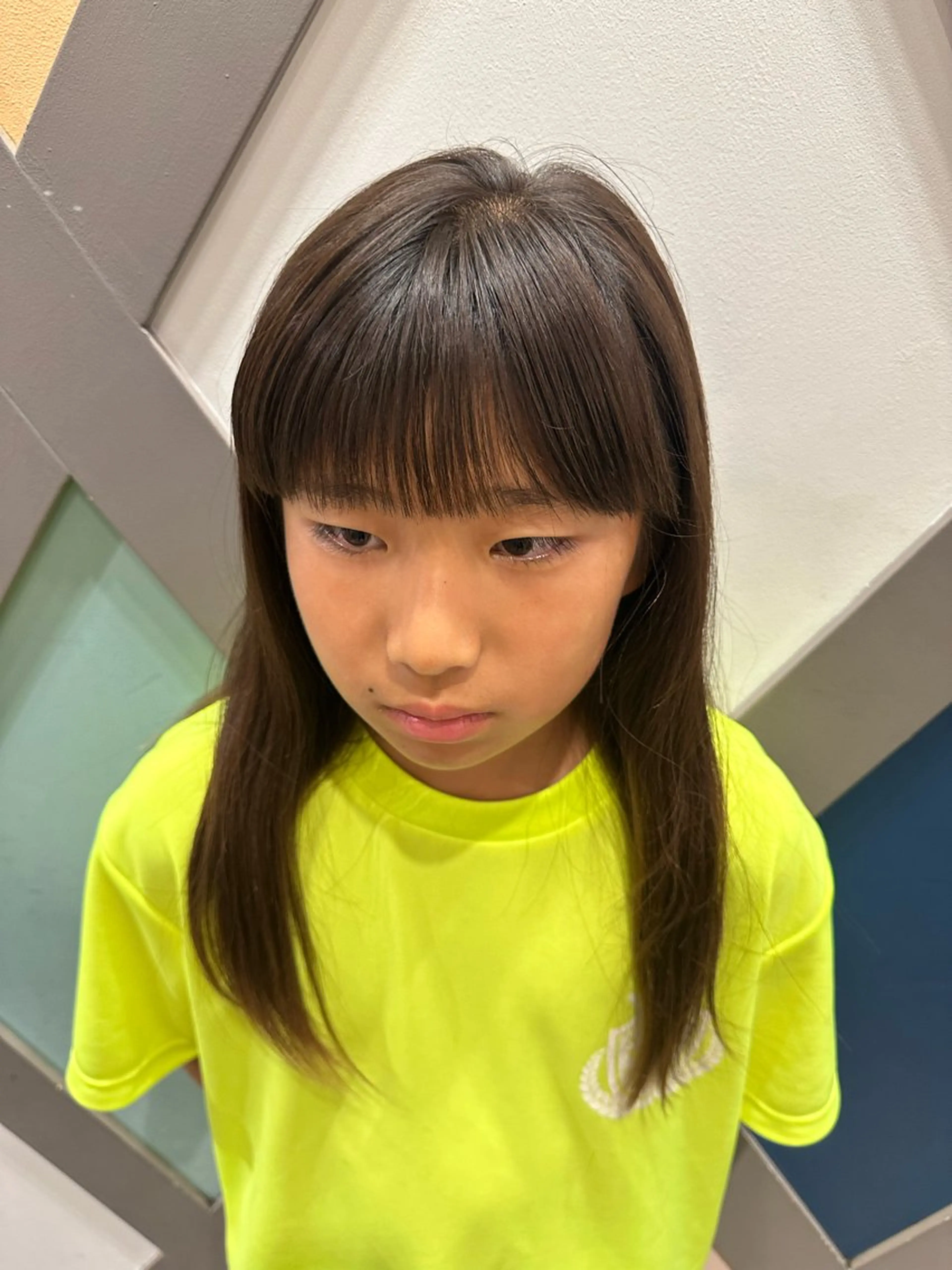 キッズ 【echelle】 あむのヘアスタイル