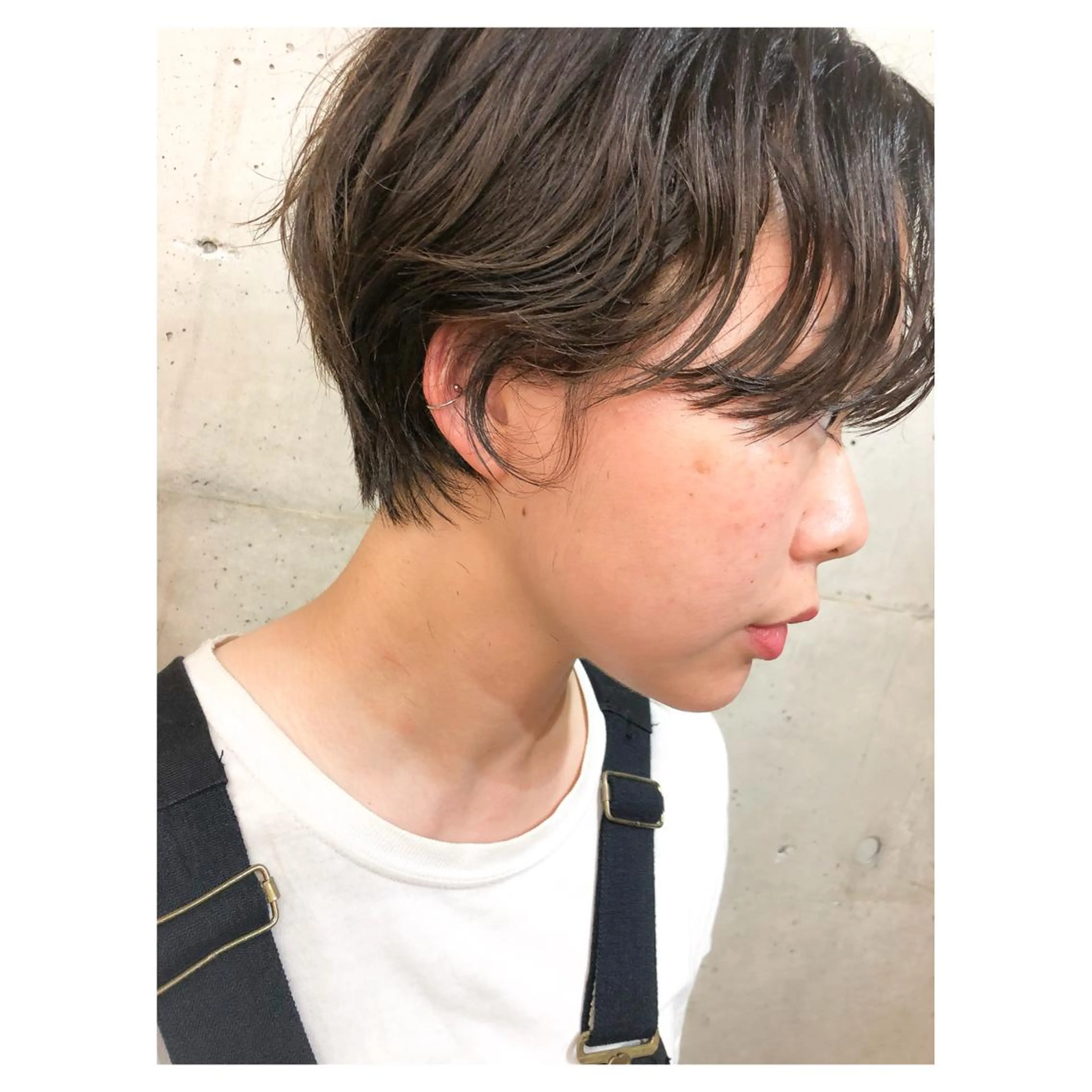 ショート カラー ショートボブ アッシュ ボブ ショートヘア センスをお届けします 大谷将生INFPのヘアスタイル
