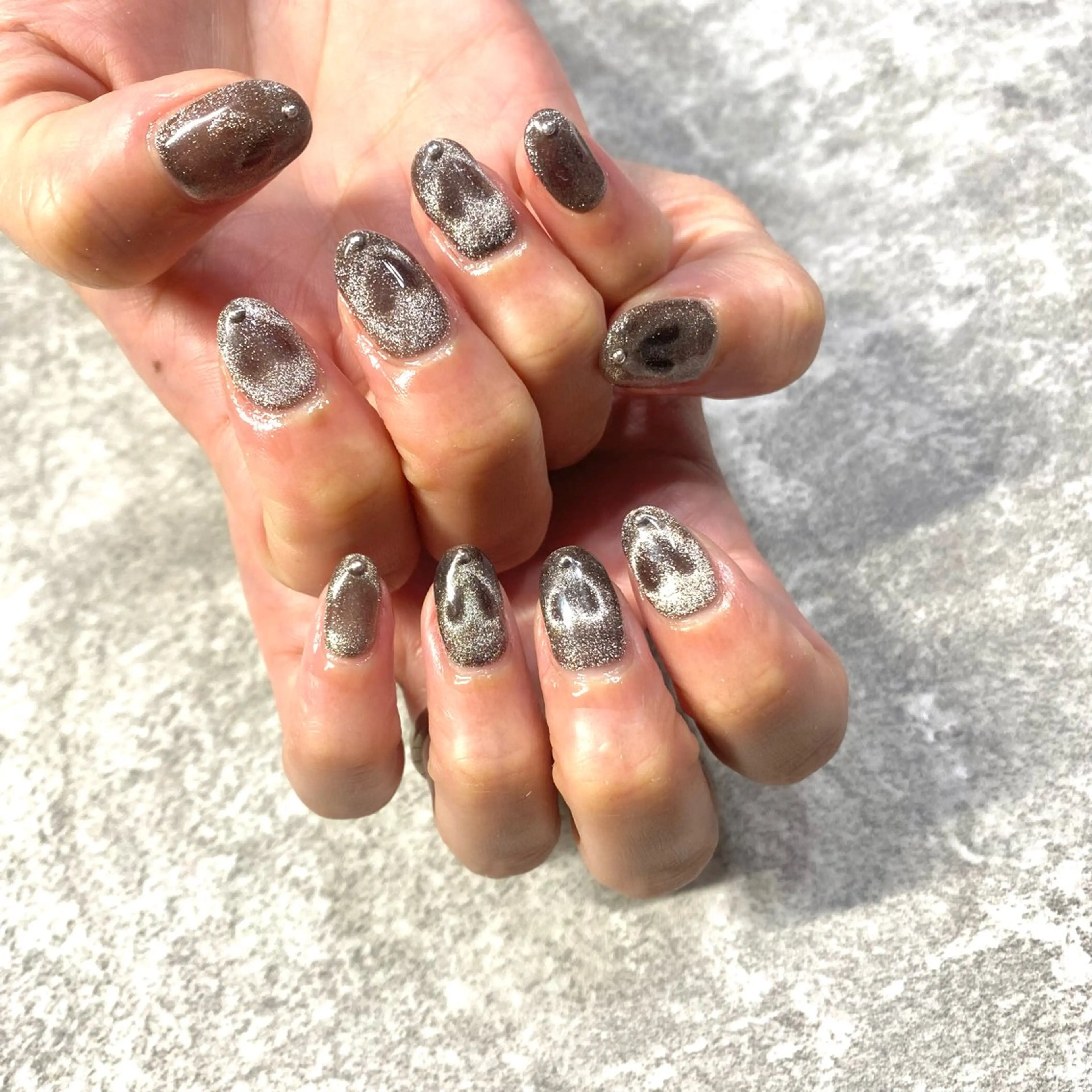 ネイル ハート ハンドネイル ★Rinail... .のネイルデザイン