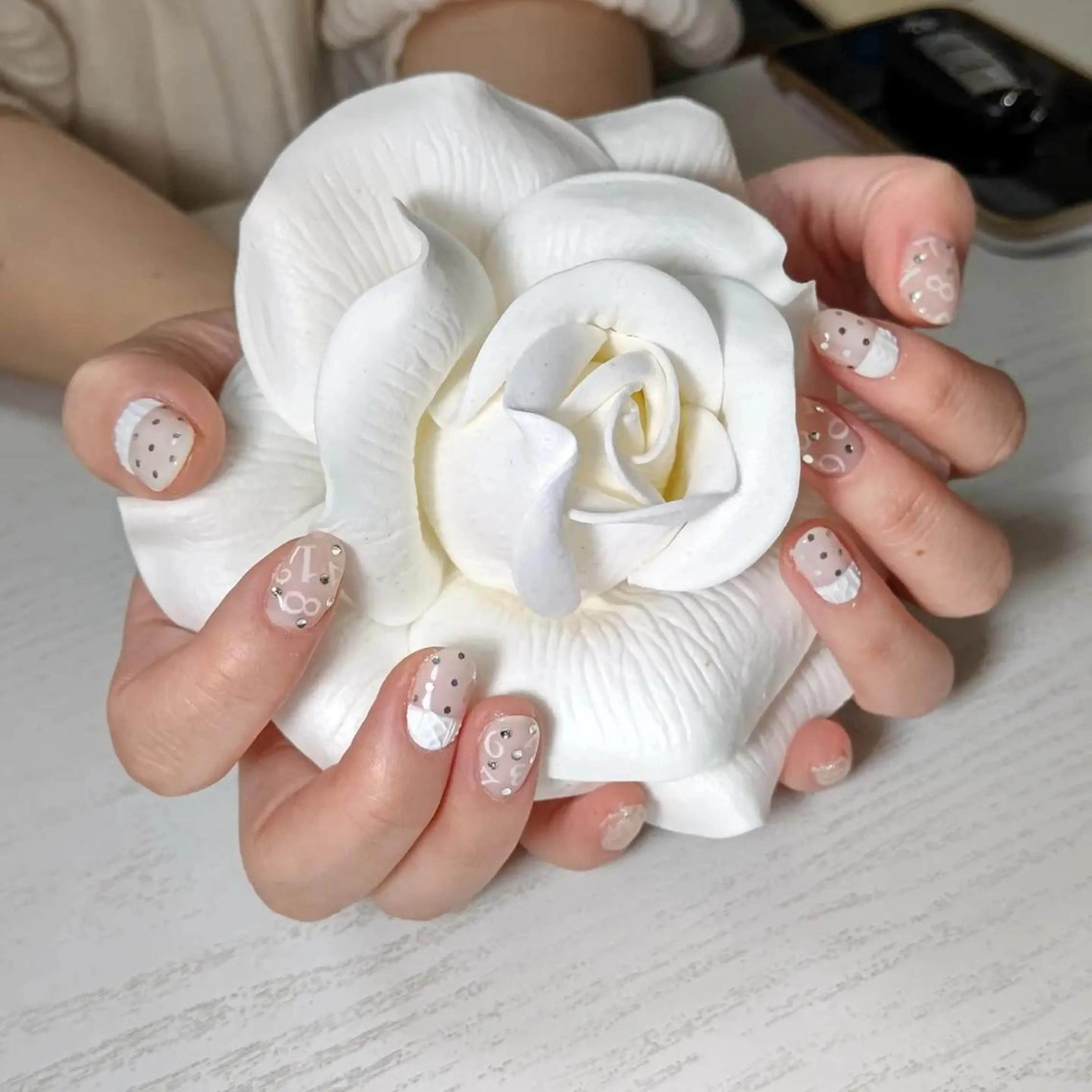 ネイル ハンドネイル nail salon Blancのネイルデザイン