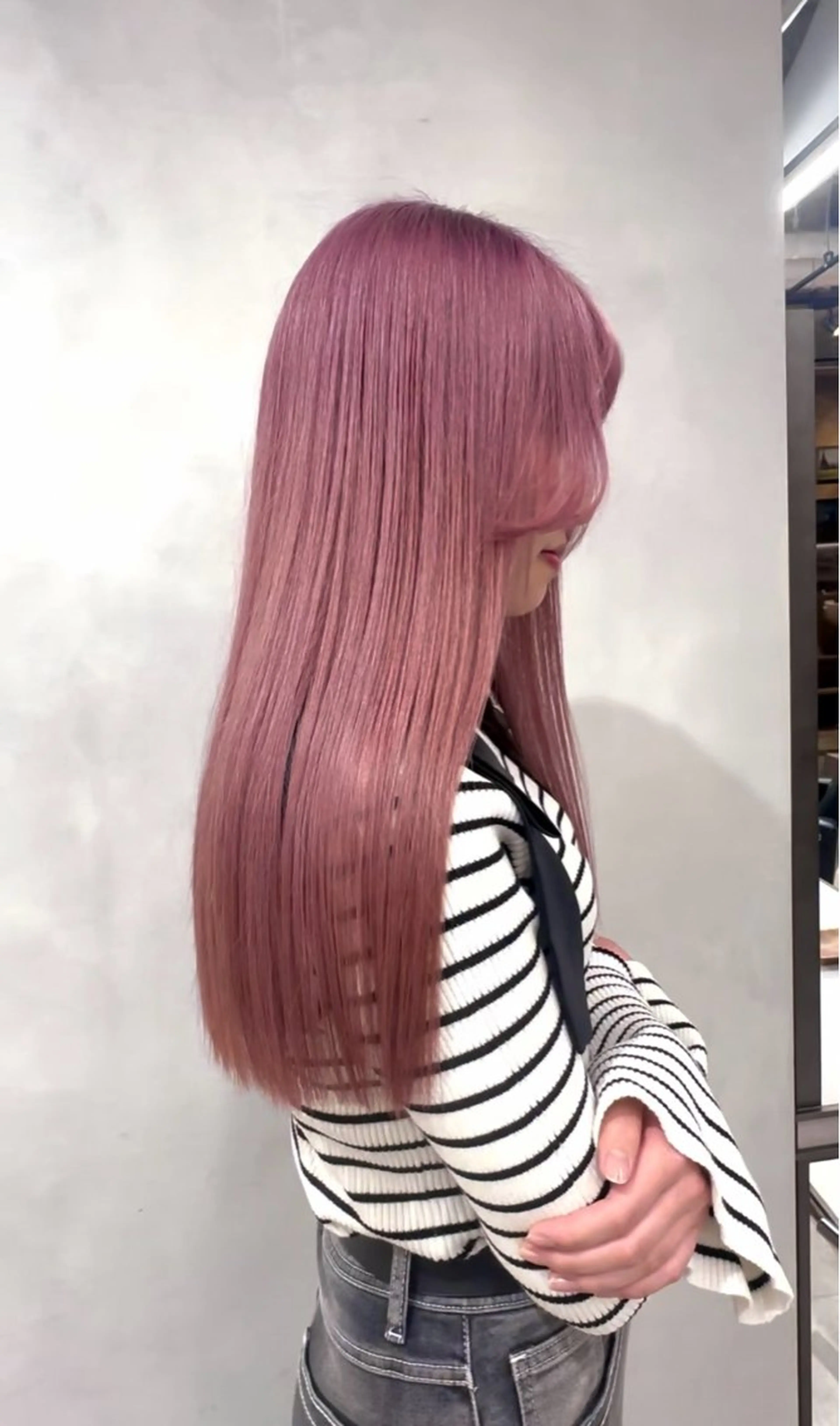 ロング カラー ベージュカラー ブリーチ ケアブリーチ ダブルカラー ハイトーンカラー 似合わせ小顔ショート /akane🐰♥️のヘアスタイル