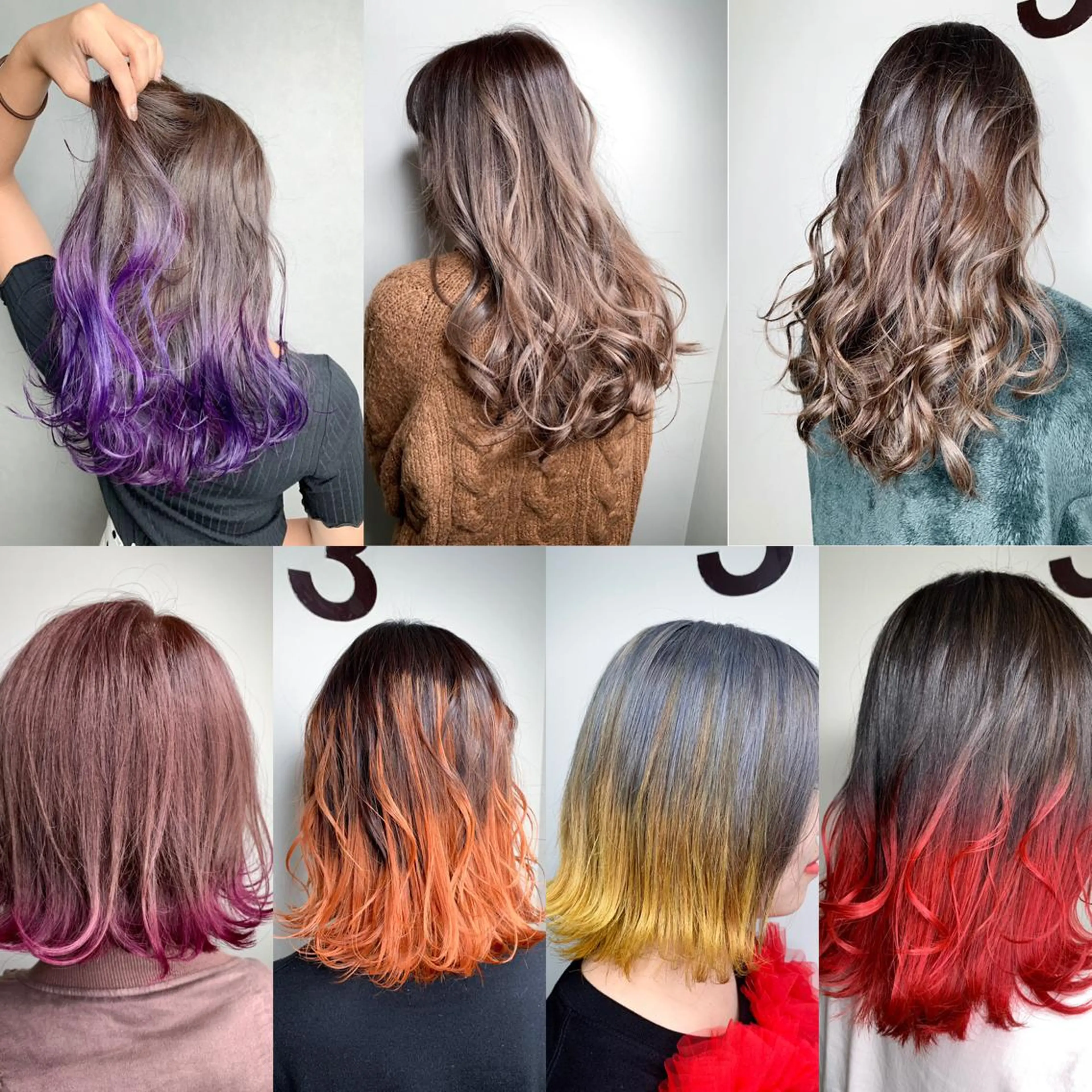 セミロング レイヤーカット ヘアカラー 🌈 DAIKI 🌈のヘアスタイル