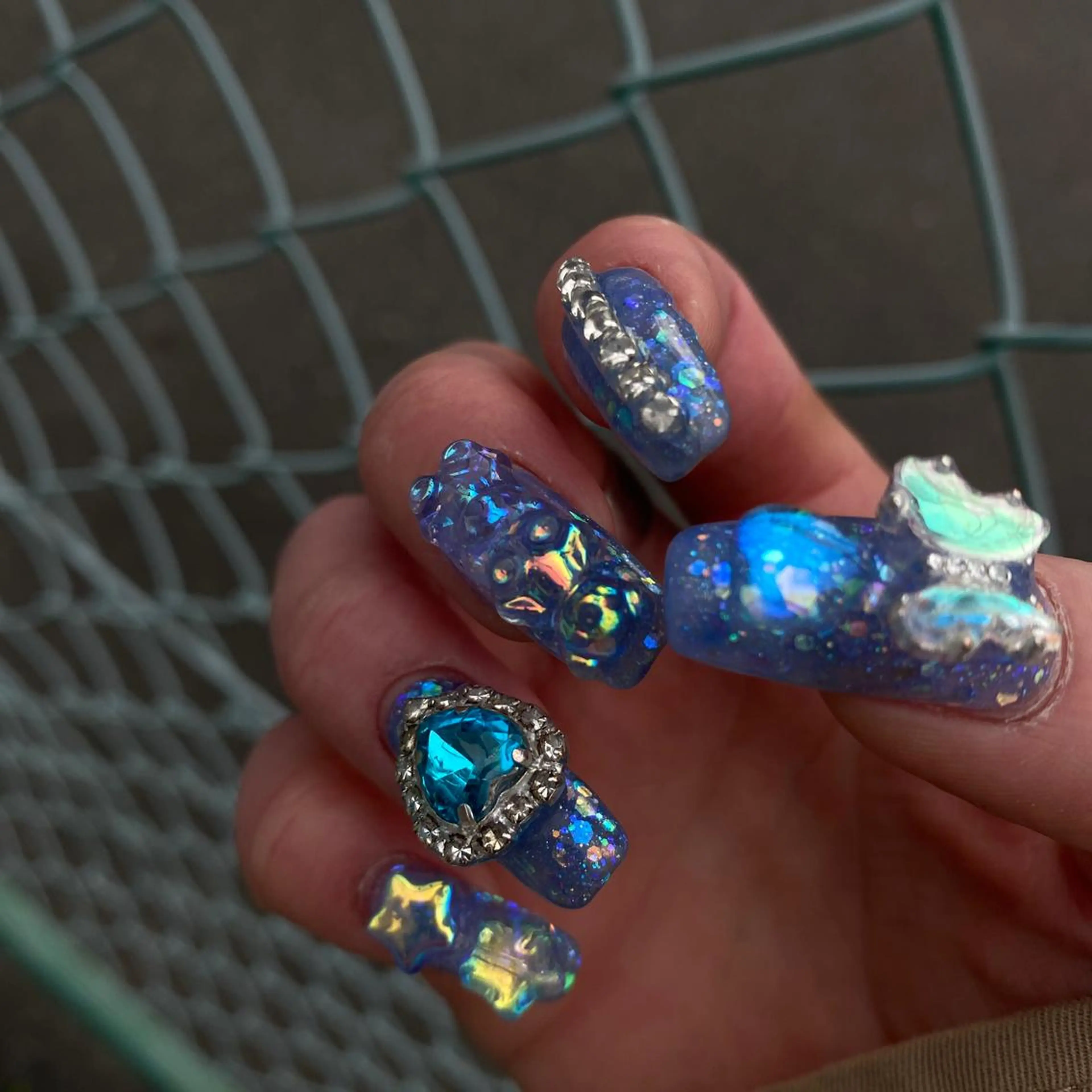 ネイル アートネイル ジェルネイル パラジェル ハンドネイル フットネイル ease NAIL SALONのネイルデザイン