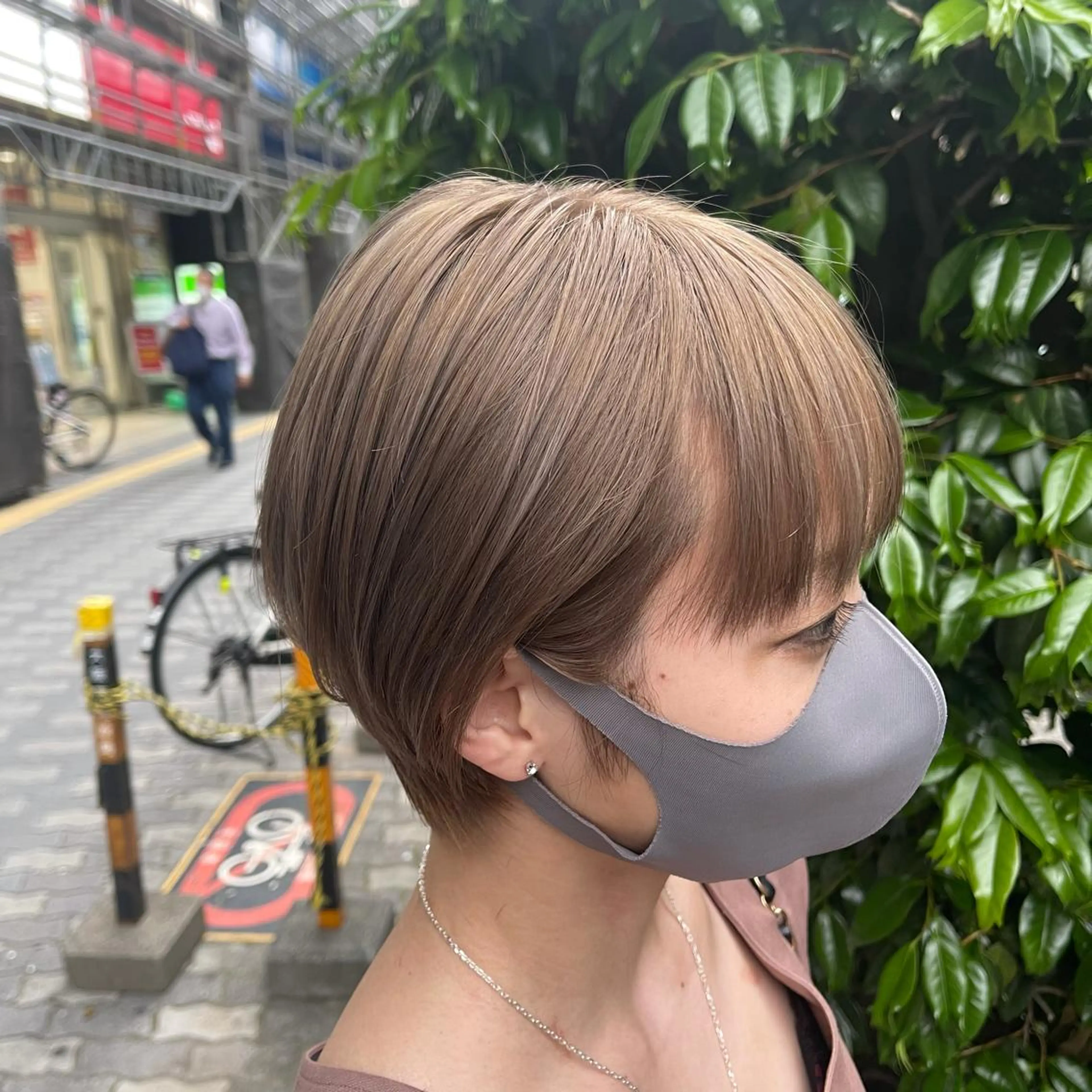 ショート ワンホンヘア ケラチン/Kaitoのヘアスタイル