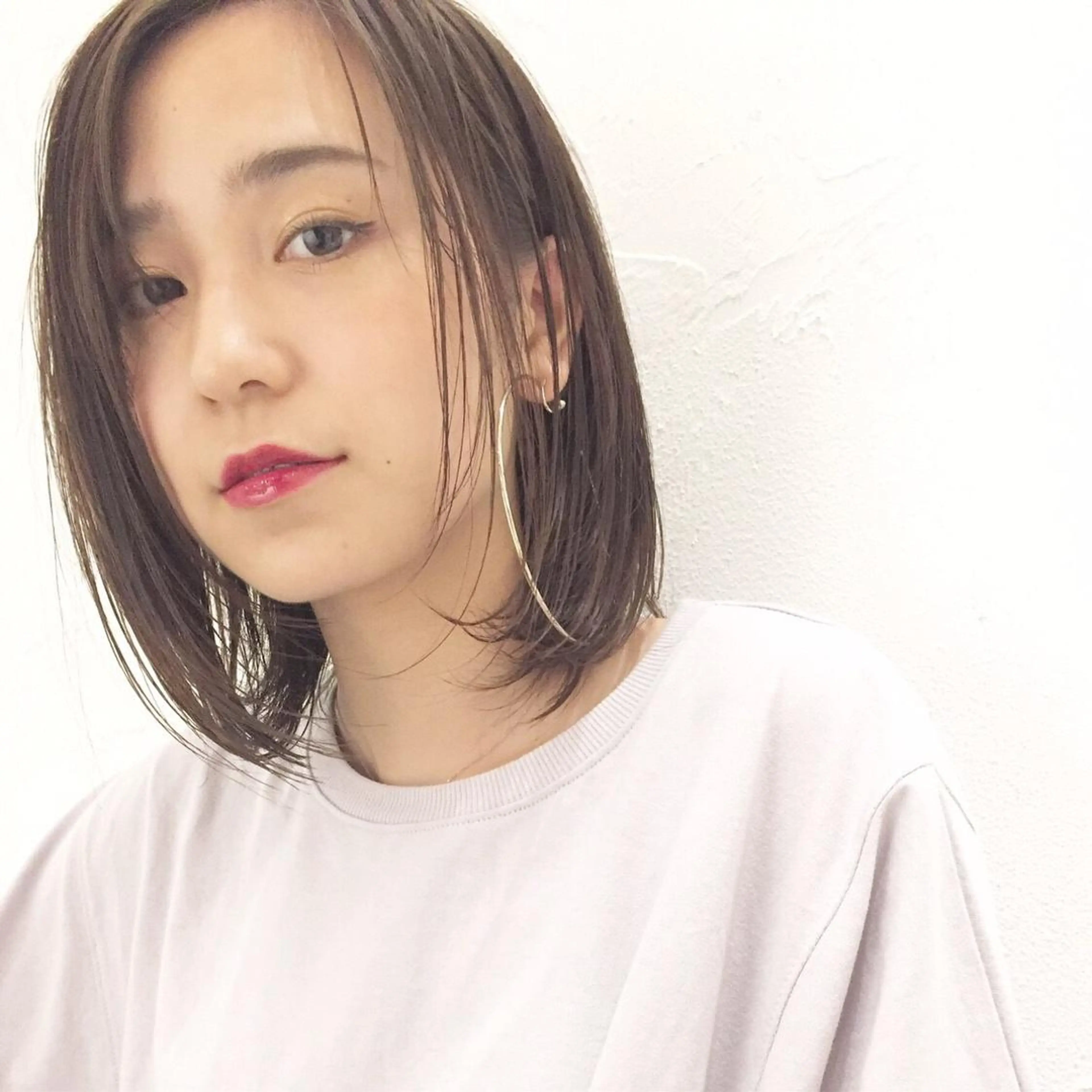 ミディアム カラー ボブ tocca八王子 AYAKAのヘアスタイル