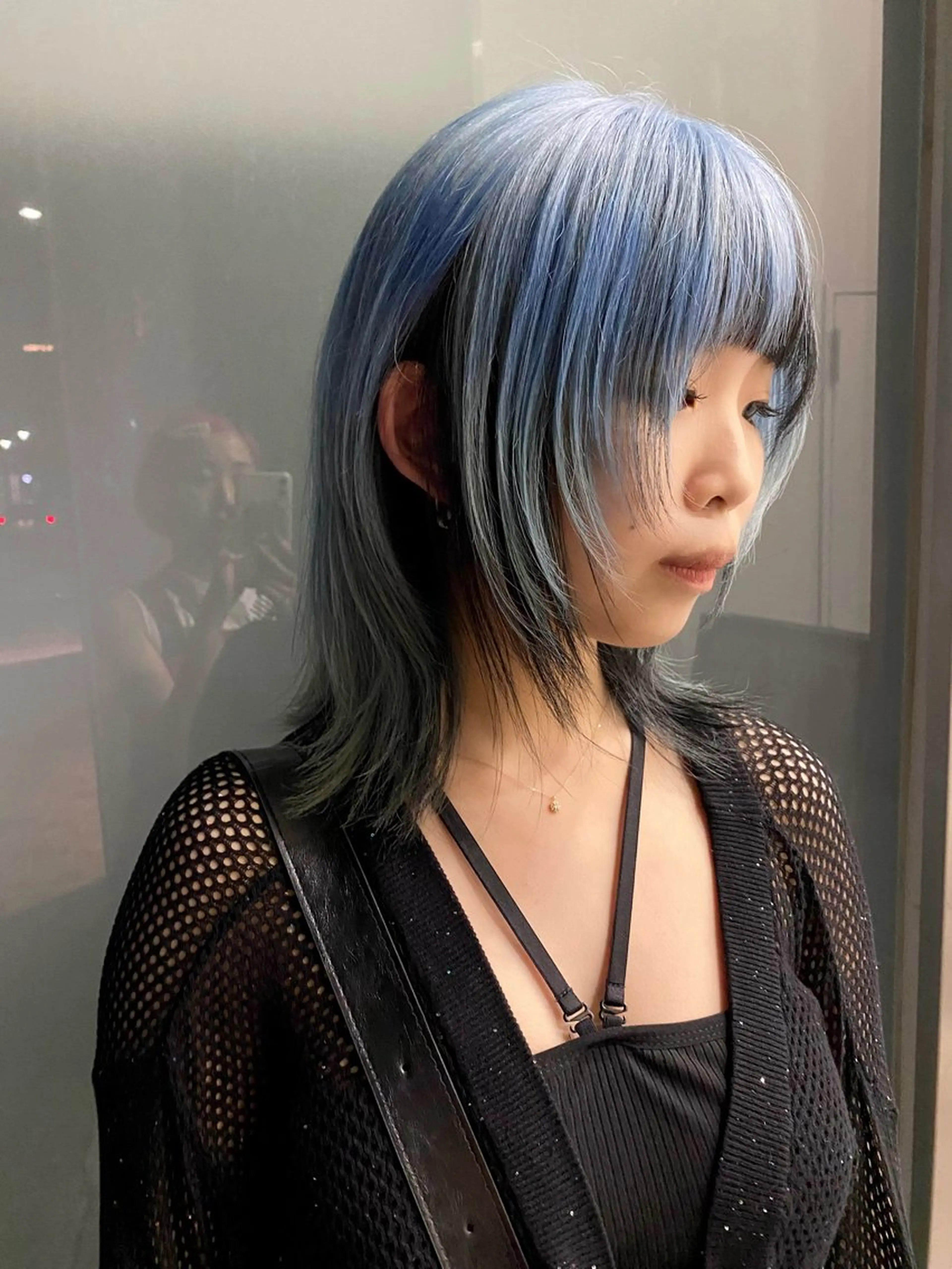 セミロング ウルフカット sea's所属・ヒラカホ/矢場町/ ブリーチ/似合わせのヘアスタイル