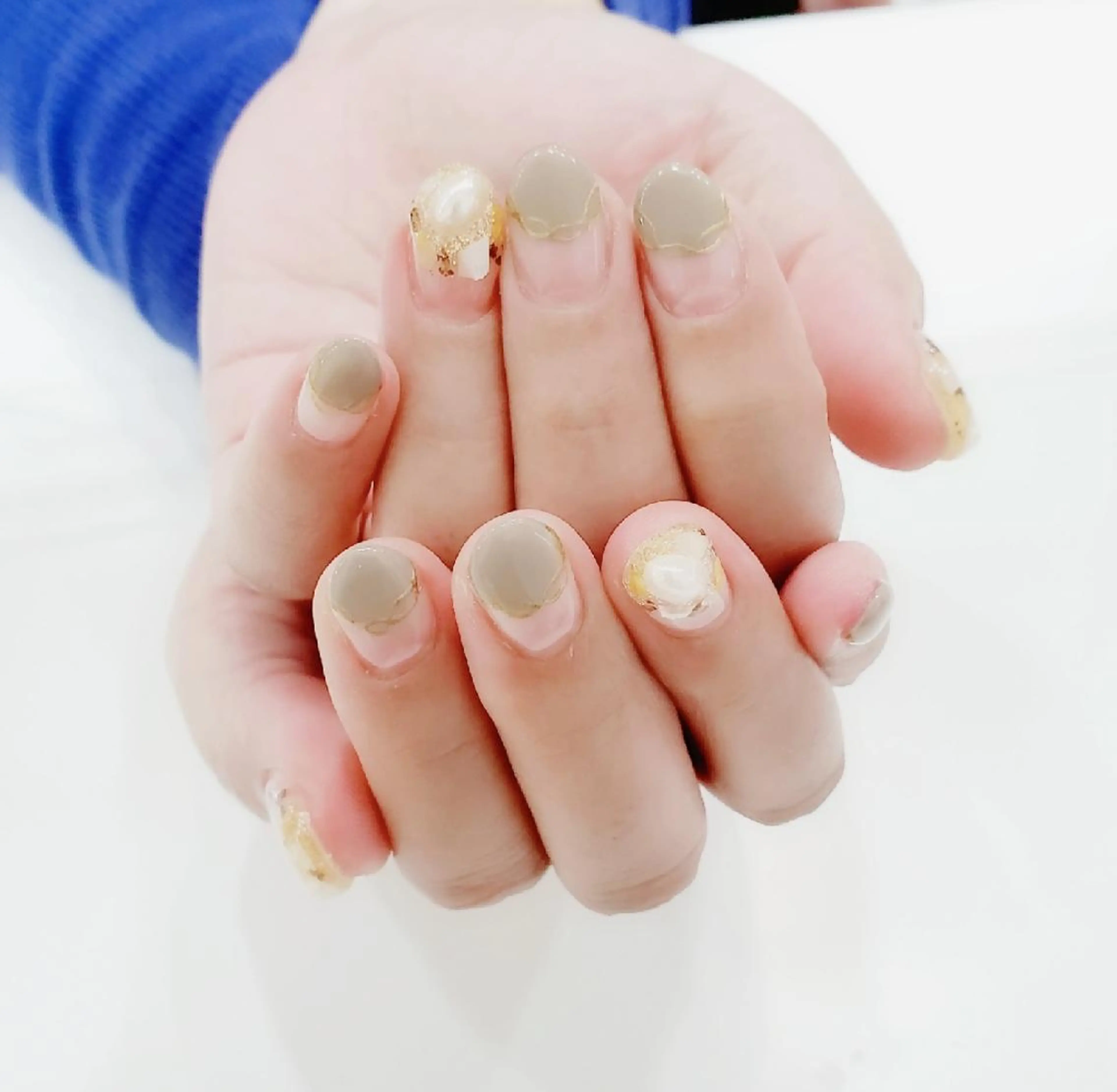 ネイル フレンチネイル B.care自由ヶ丘所属・早坂  のネイルデザイン