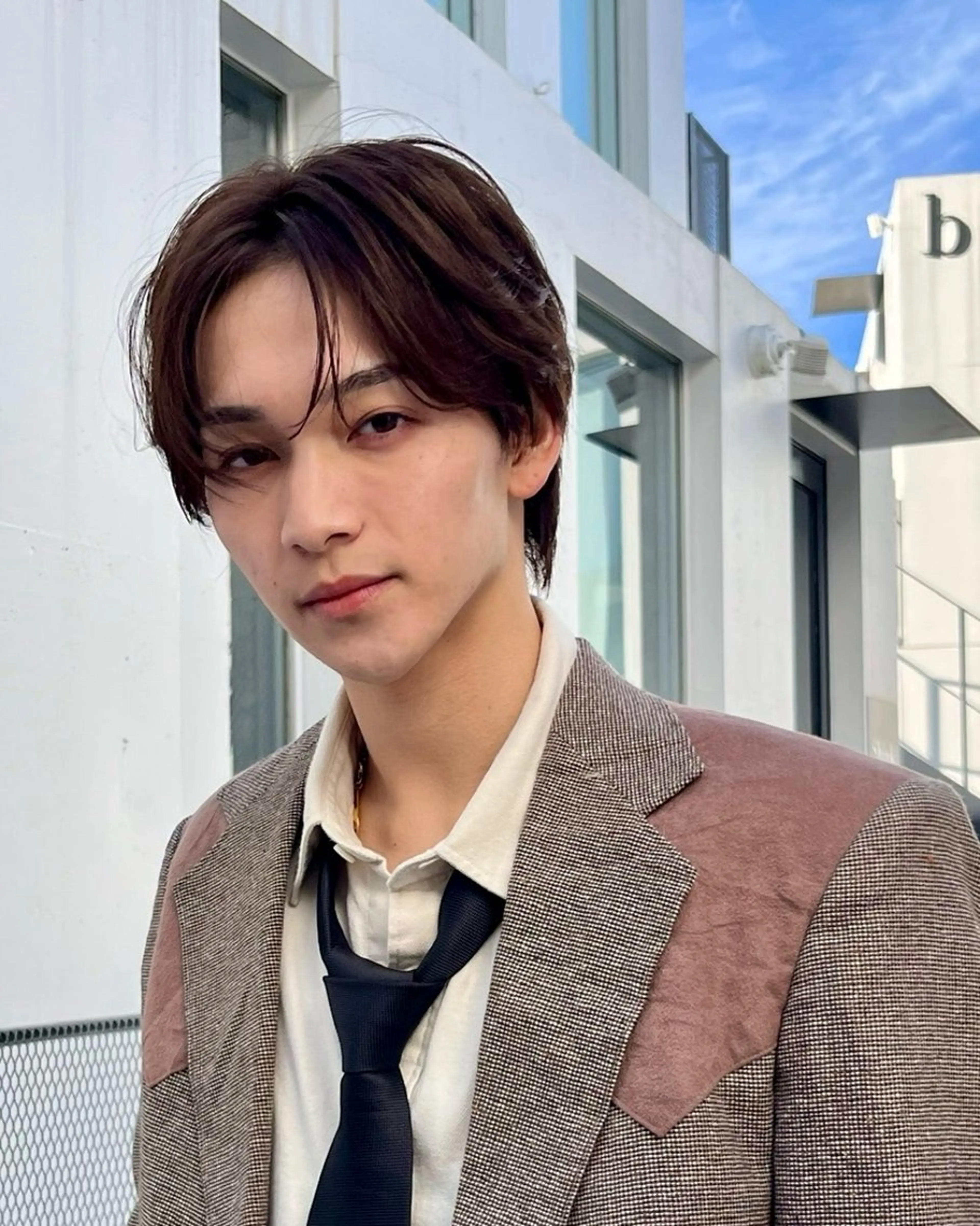 カラー メンズ GROW middle所属・山梨 洸のヘアスタイル