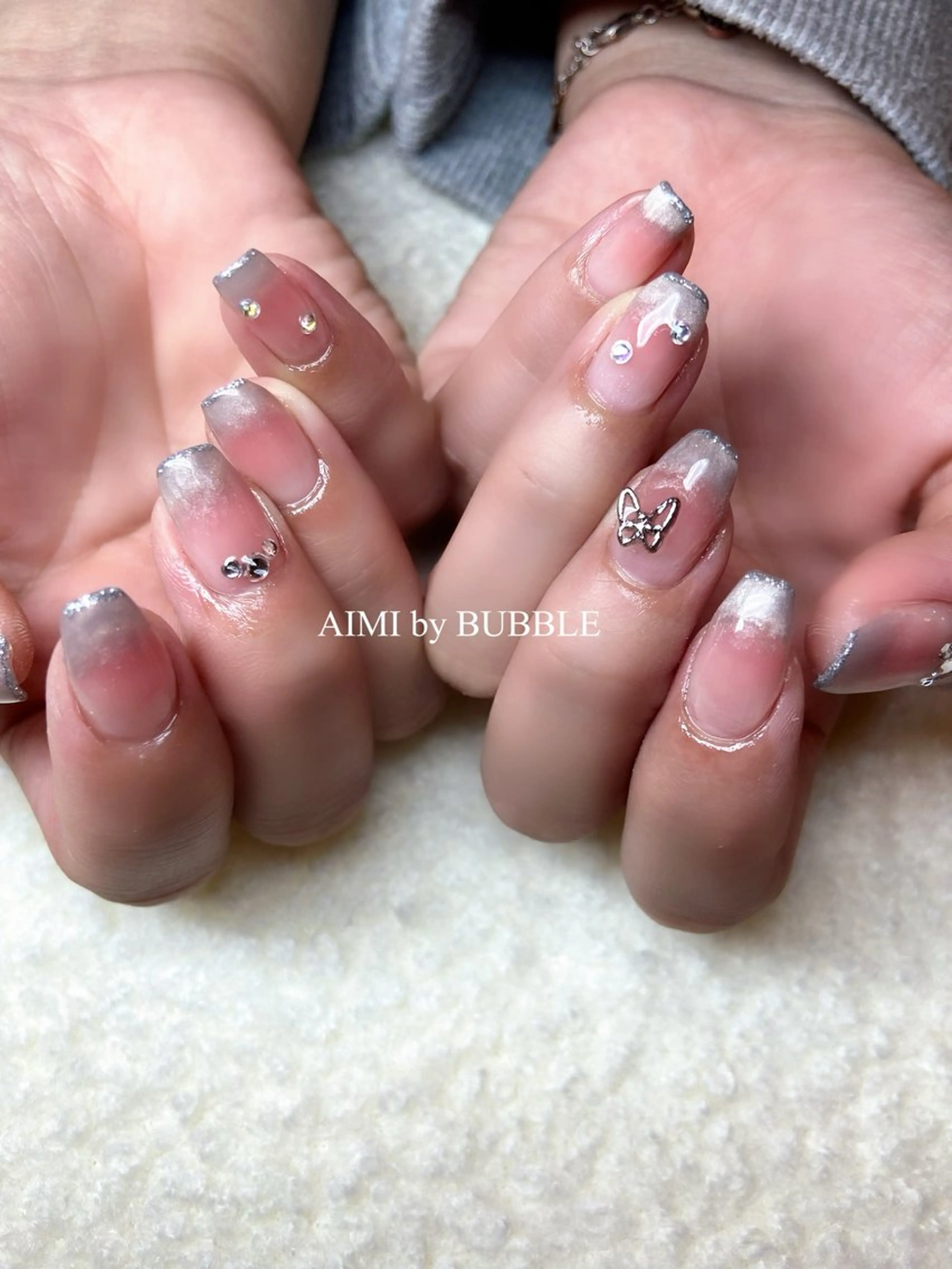 ネイル ハンドネイル AIMI by BUBBLE所属・BUBBLE🫧 RIONAのネイルデザイン