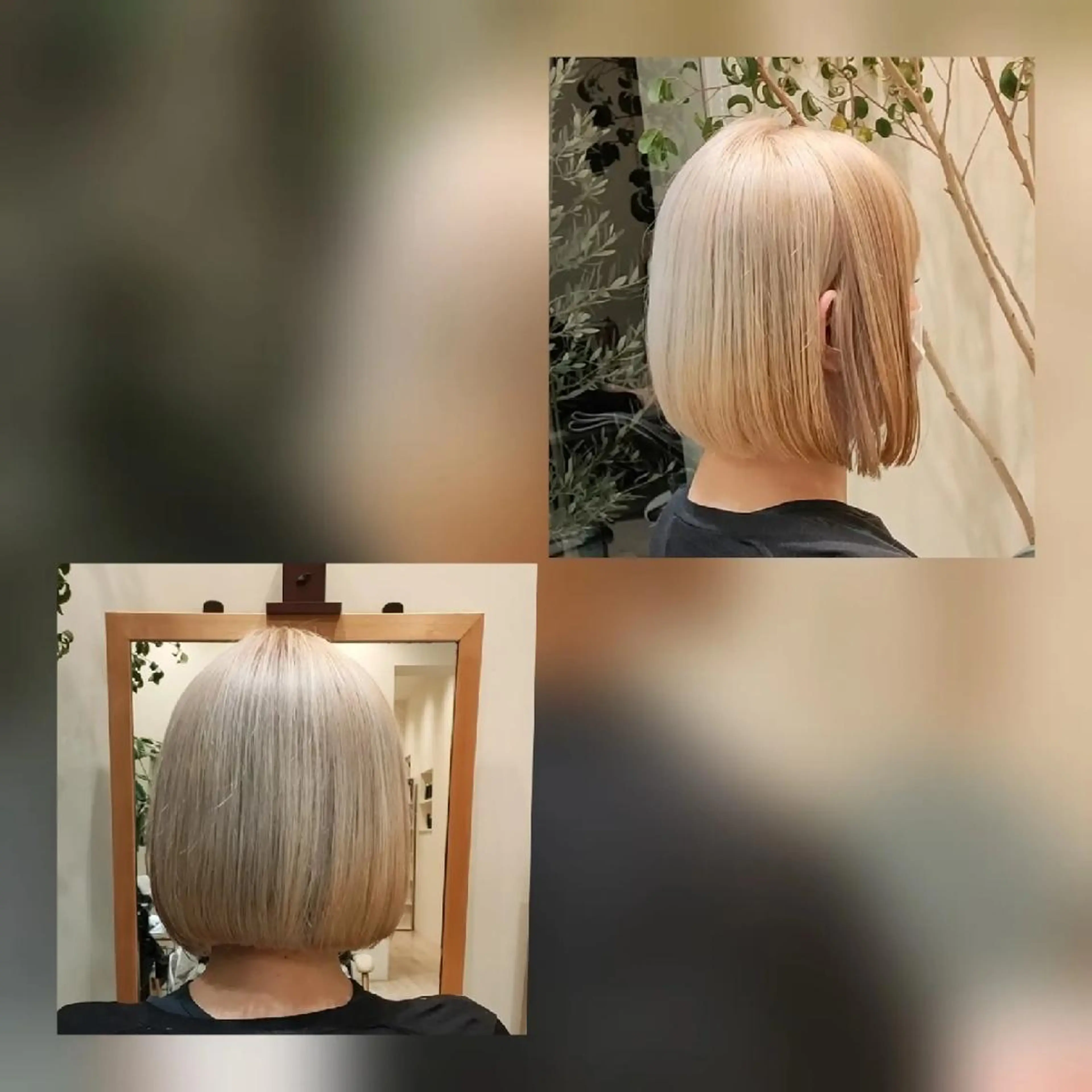 似合わせカット＆ヘアカラーの写真