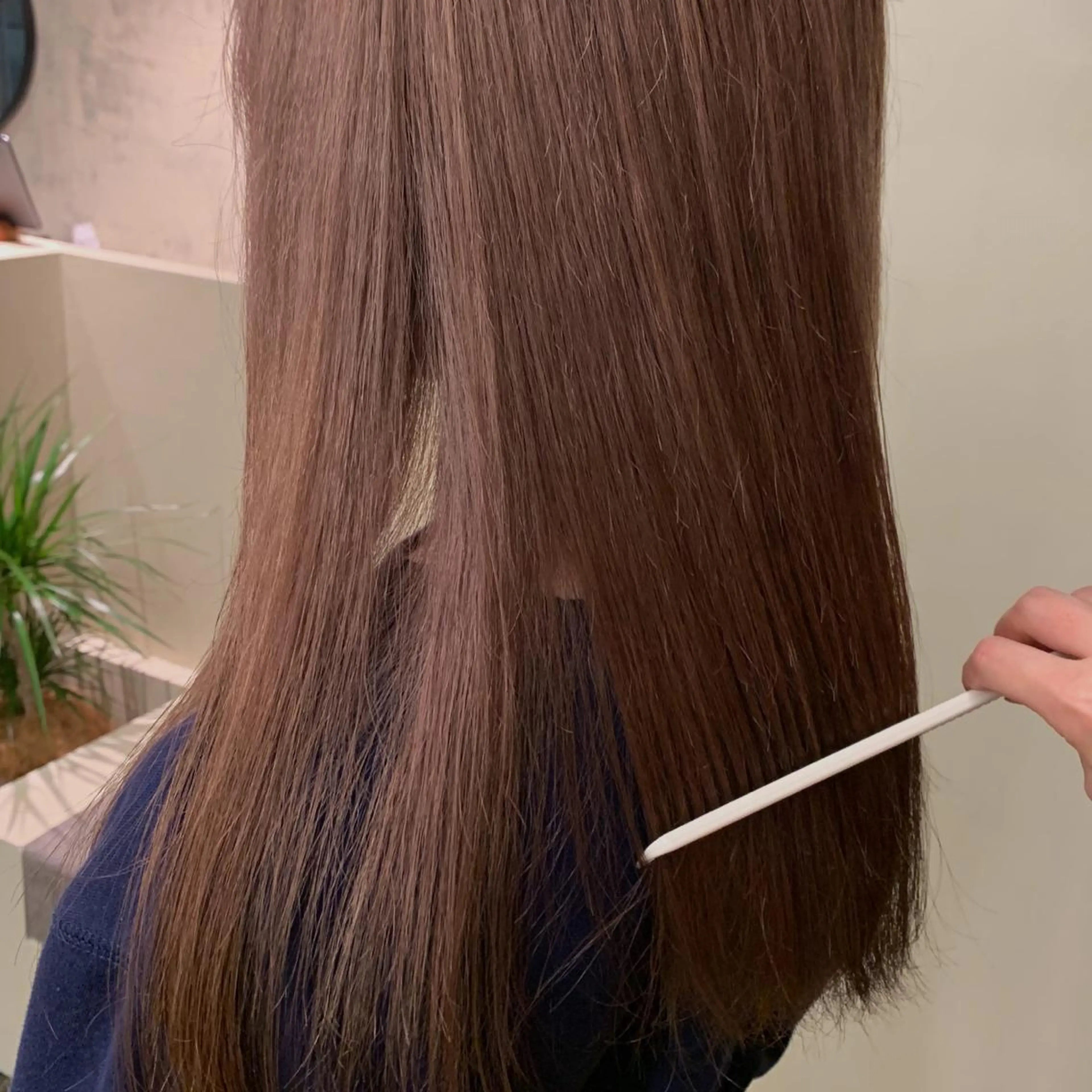 ロング カラー ベージュカラー カット ヘアカラー yupi🐈⬛ レイヤー/パーマのヘアスタイル