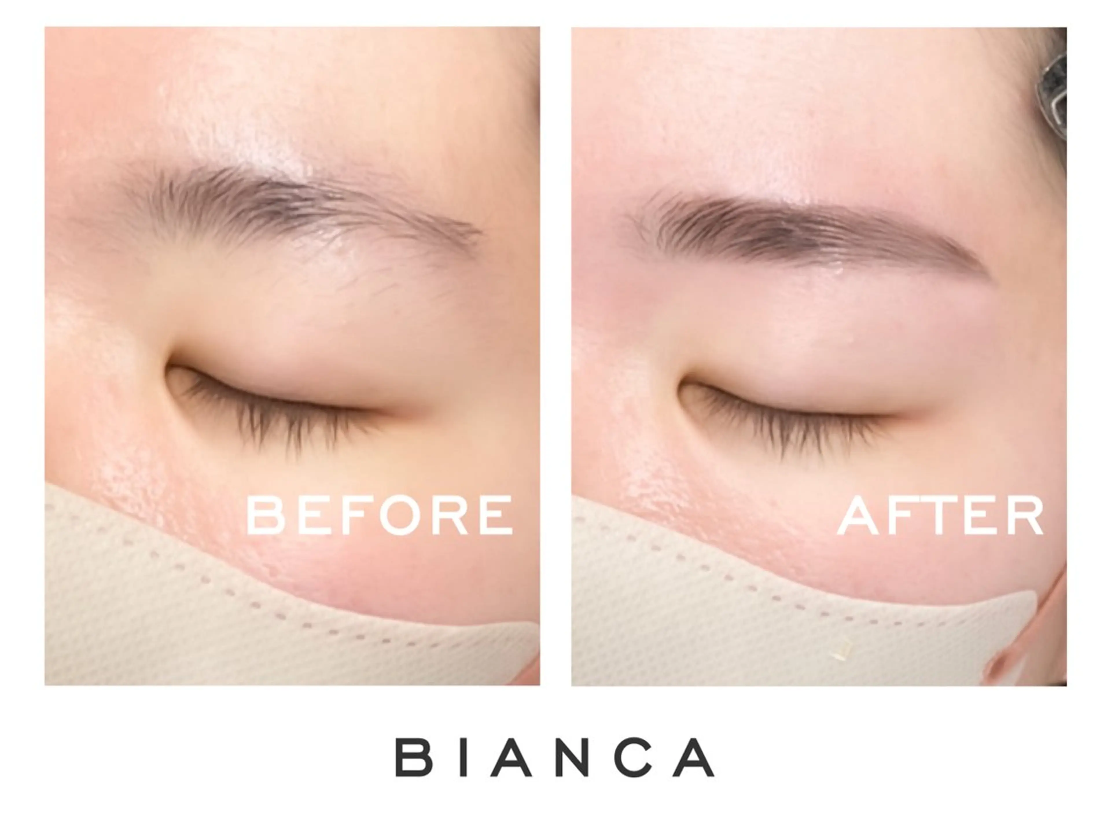 アイブロウ ワックス脱毛 Bianca溝の口 INOMATAのマツエク・マツパデザイン
