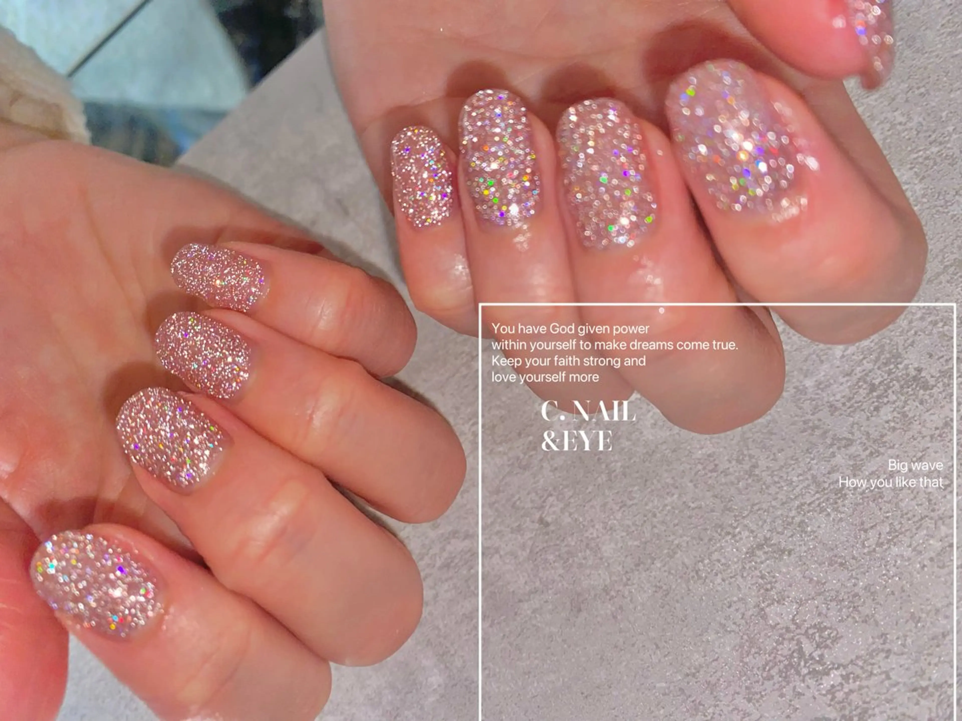 ネイル フラッシュネイル マグネットネイル ハンドネイル C.Nail &Eye筑紫駅のネイルデザイン